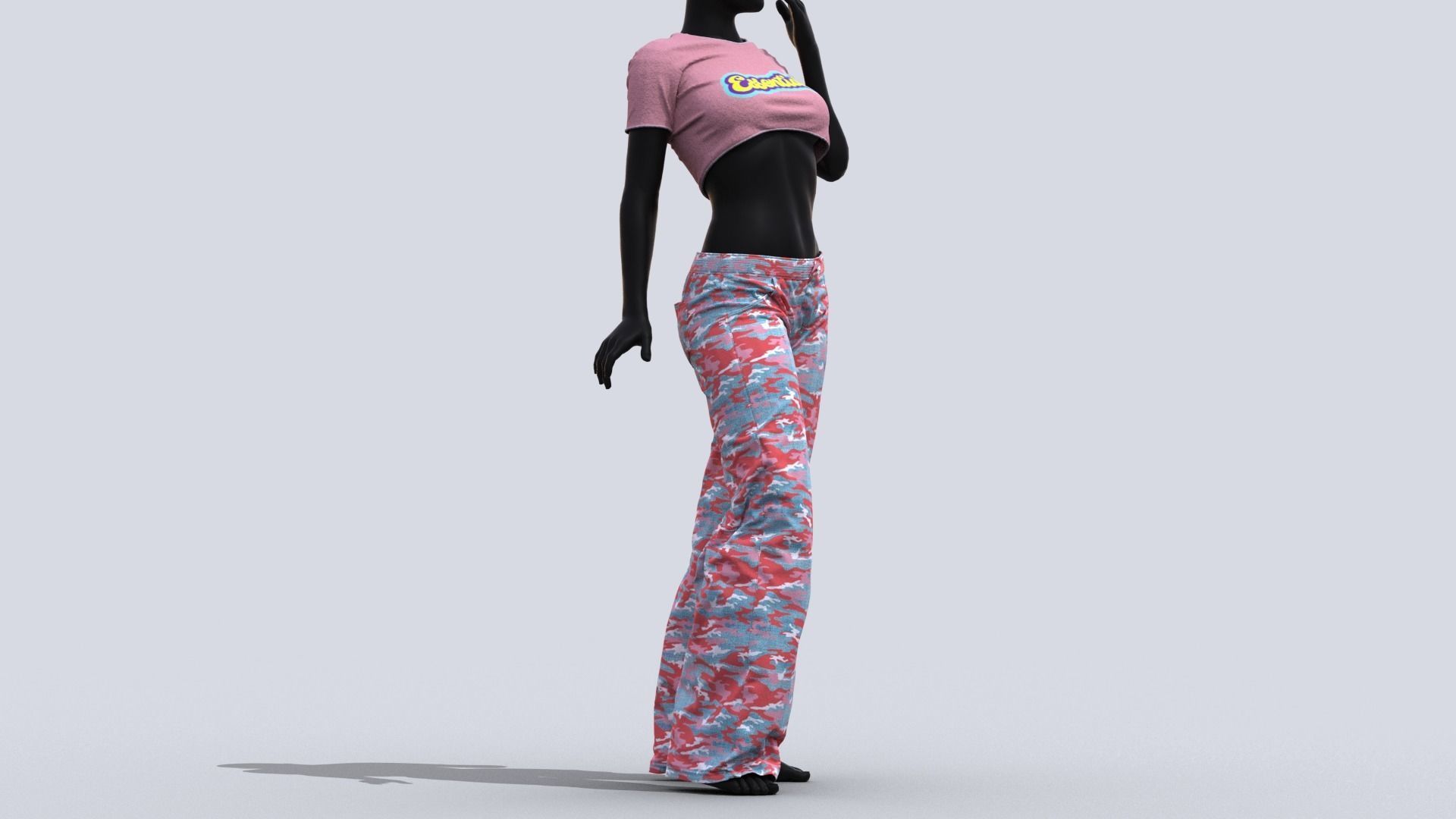 Realistic Female Outfits 3D model_28