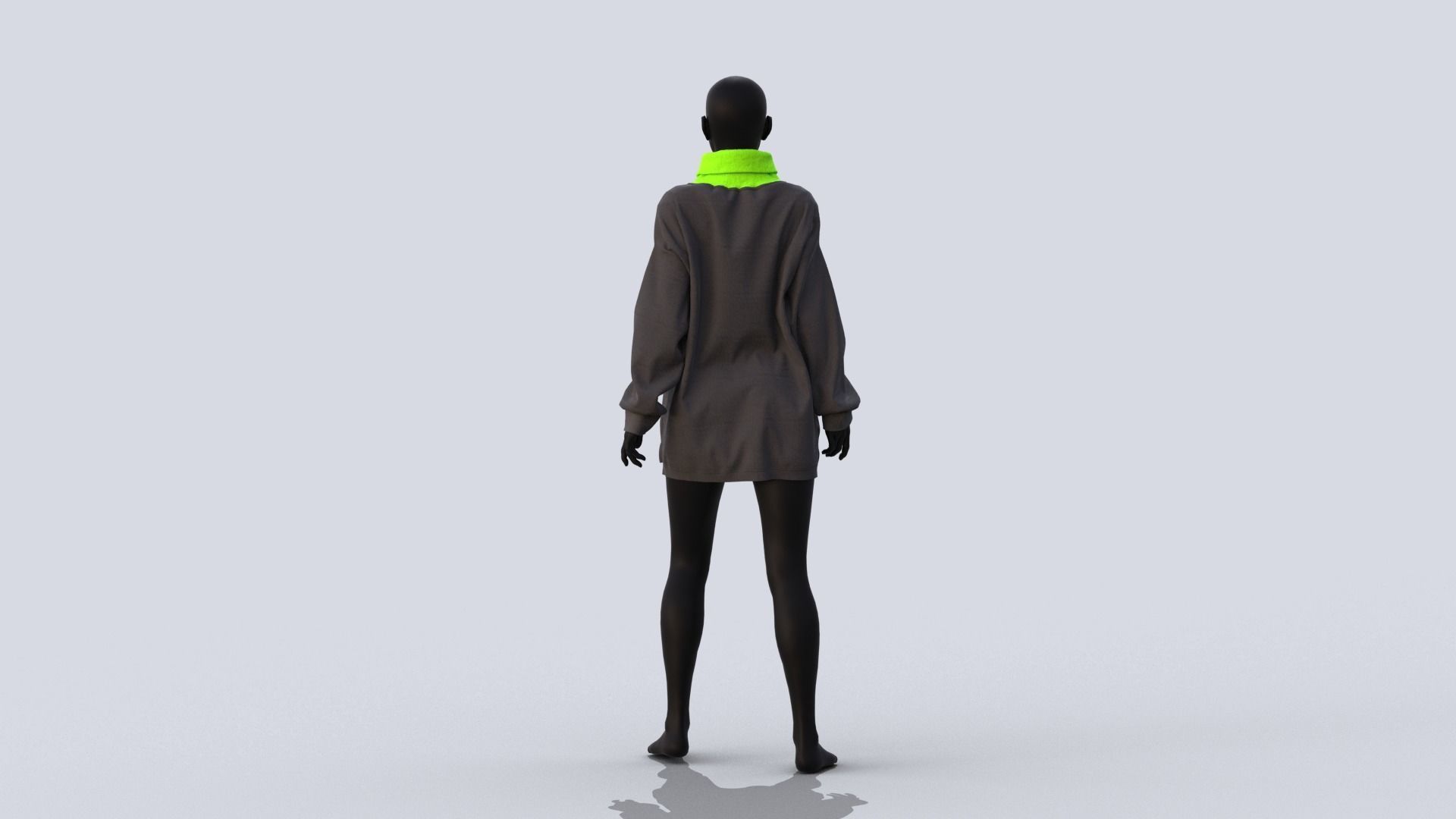 Realistic Female Outfits 3D model_20