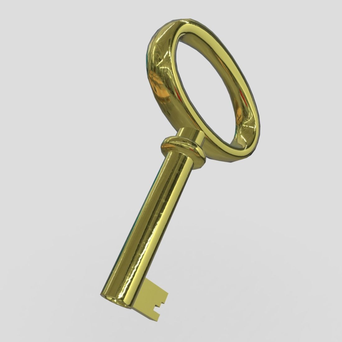 CC0 - Key 9 Free low-poly 3D model_11