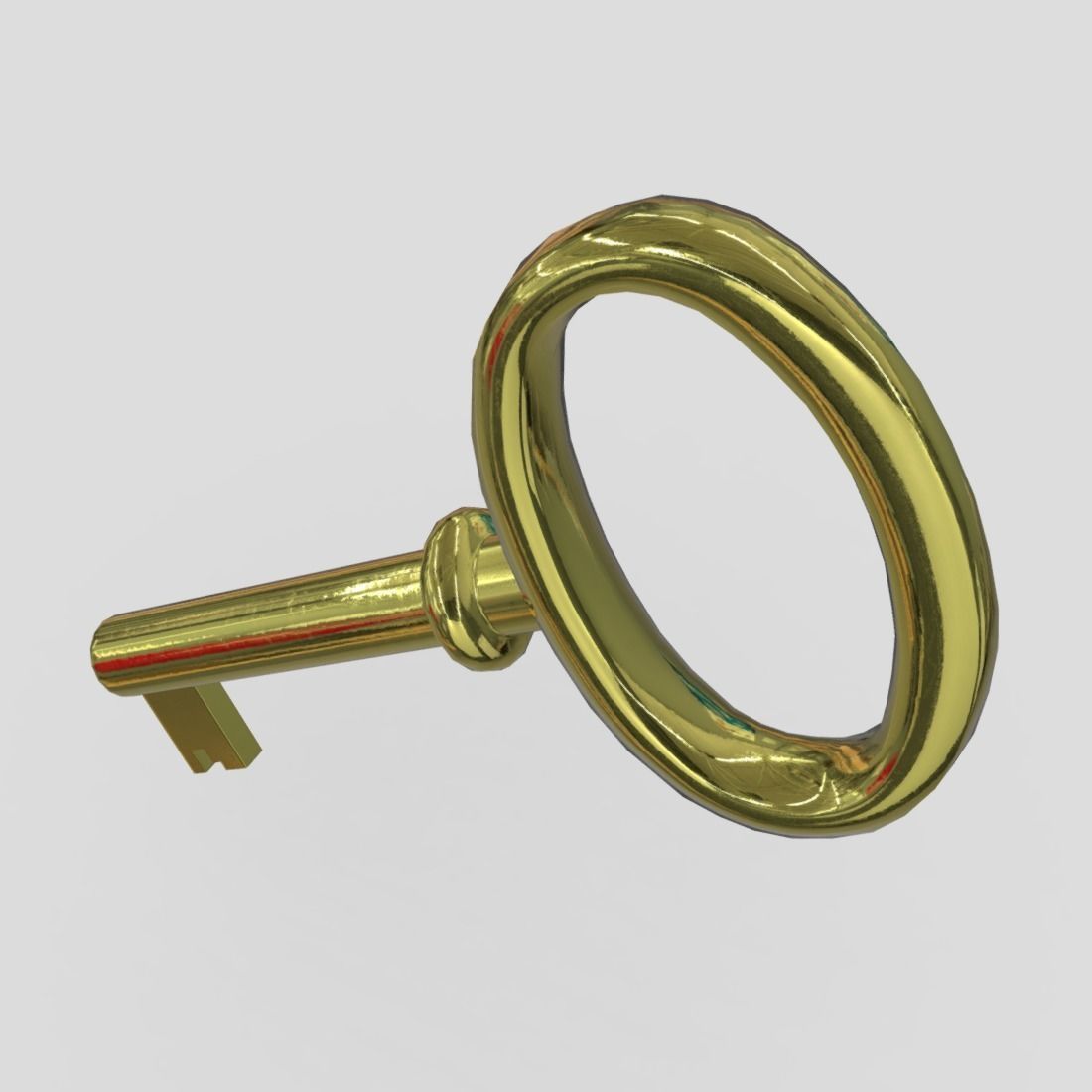 CC0 - Key 9 Free low-poly 3D model_5