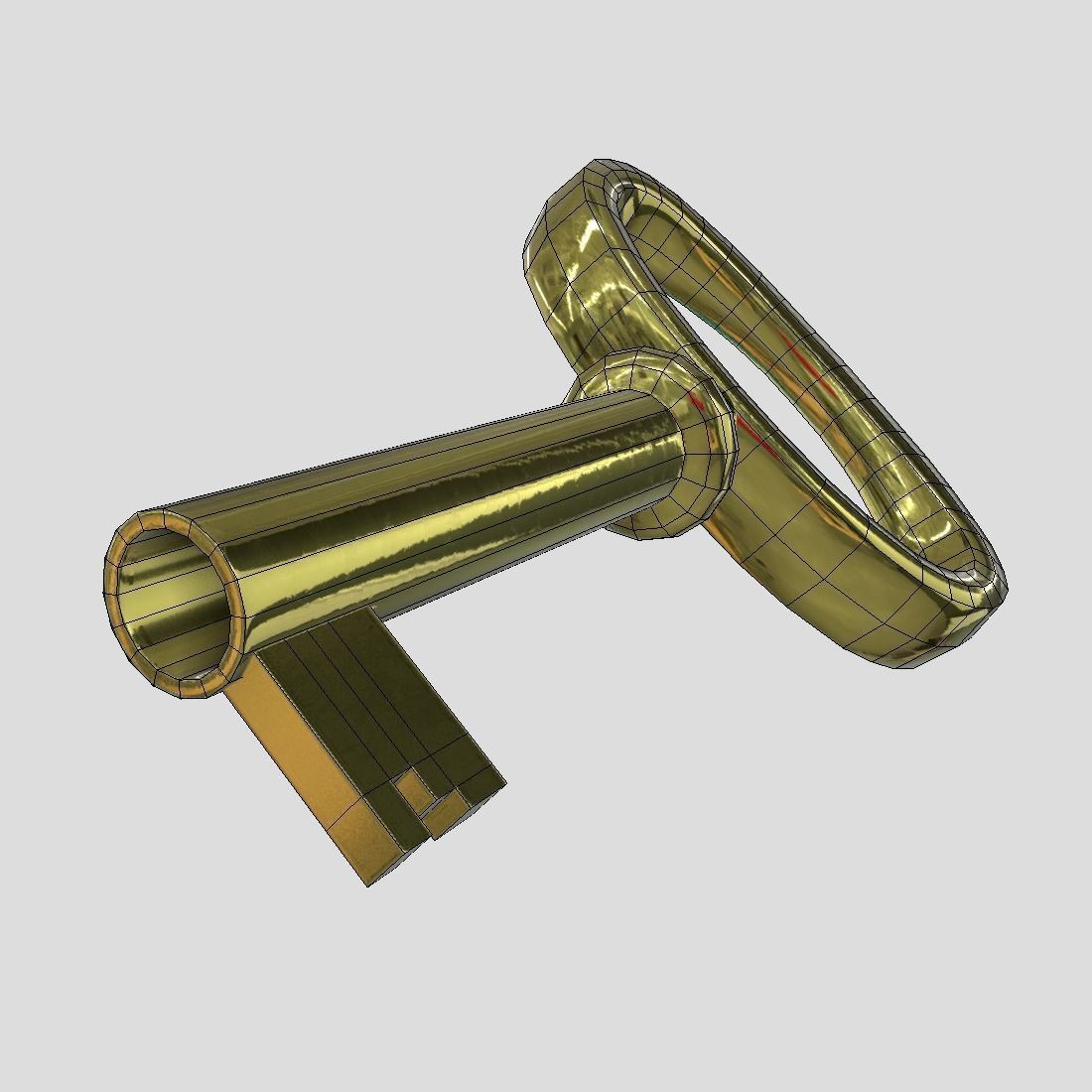 CC0 - Key 9 Free low-poly 3D model_10