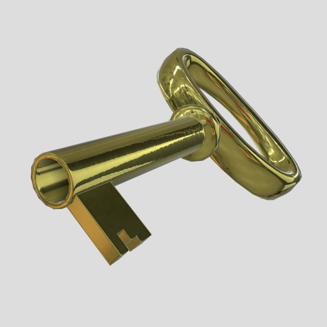 CC0 - Key 9 Free low-poly 3D model_9