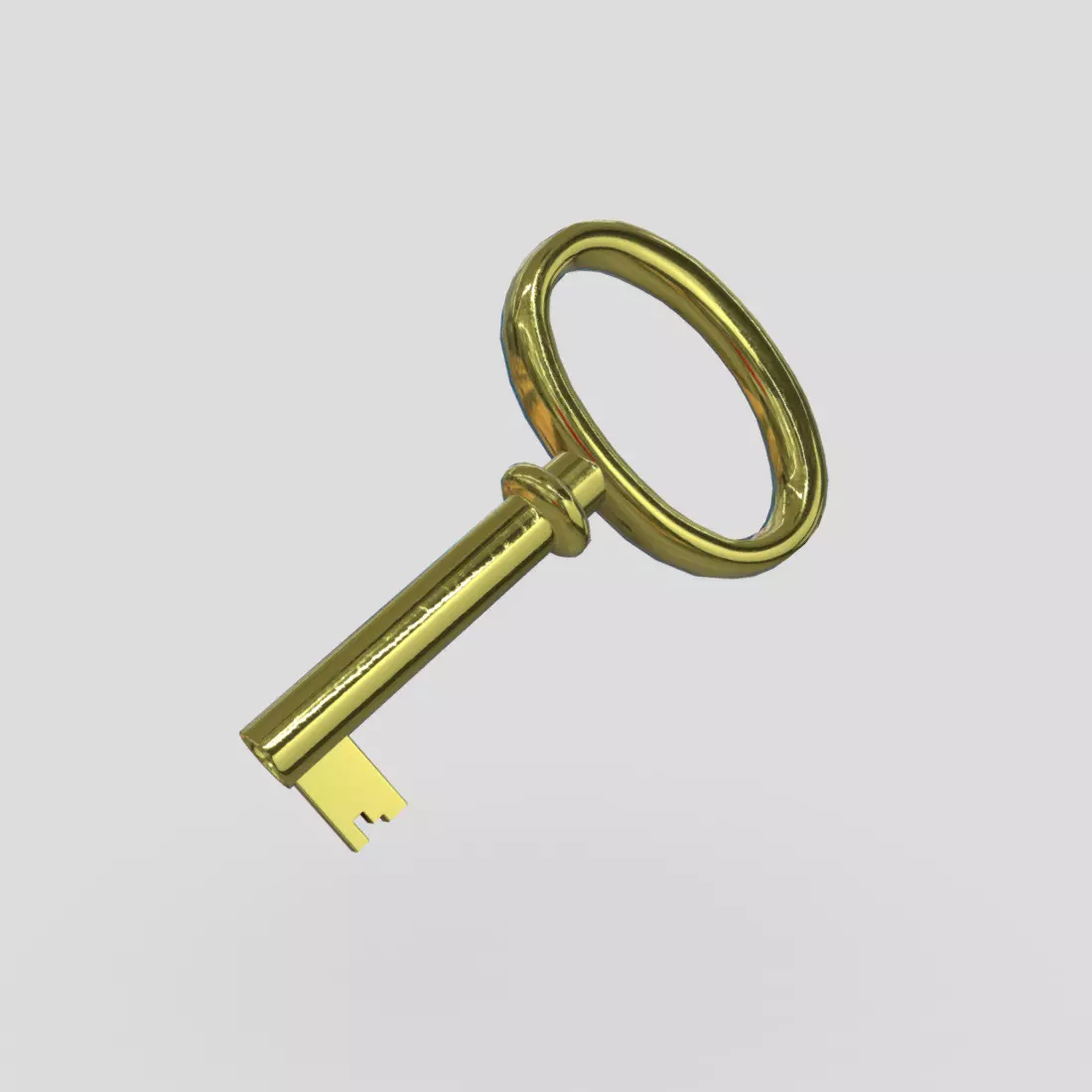 CC0 - Key 9 Free low-poly 3D model_0