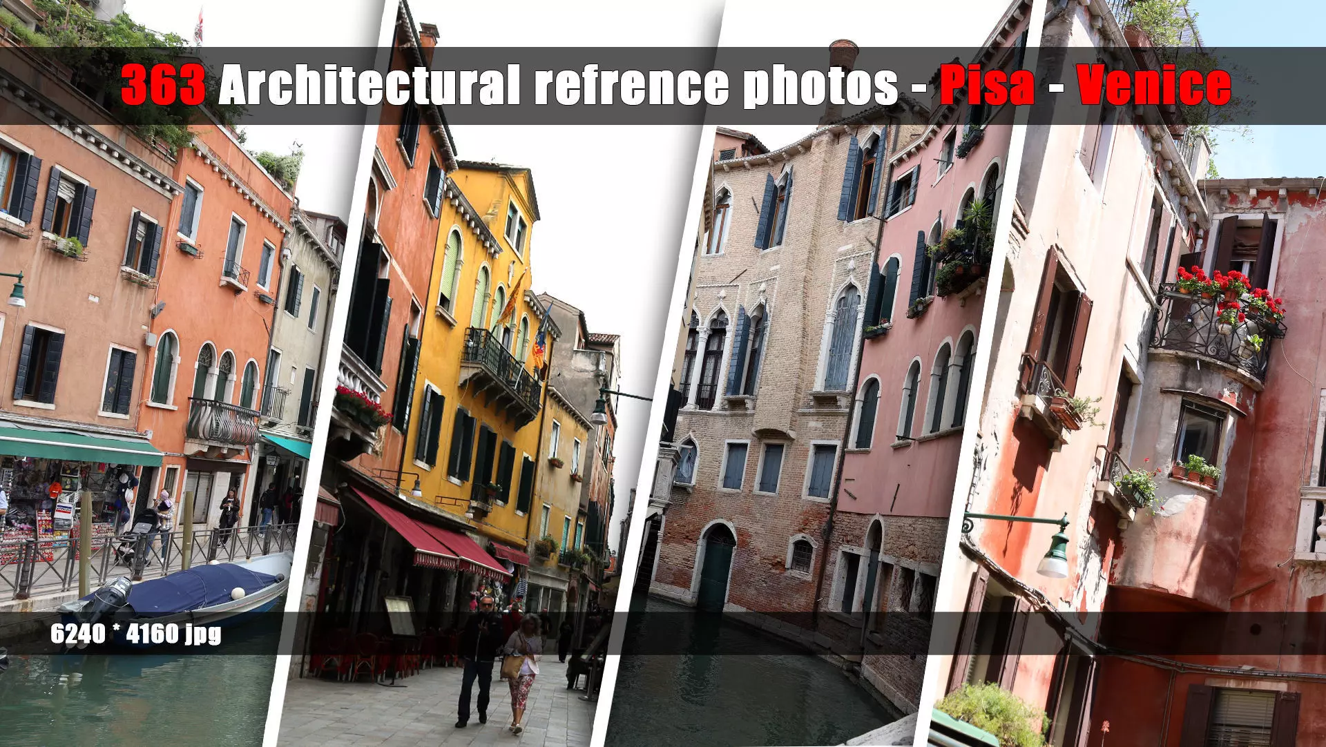 363 Architectural reference photo - pisa - venice - vol 02 3D model_0