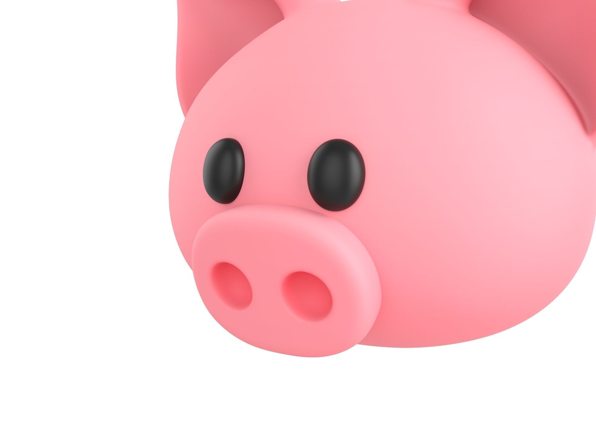 Prop147 Pig Head 3D model_8