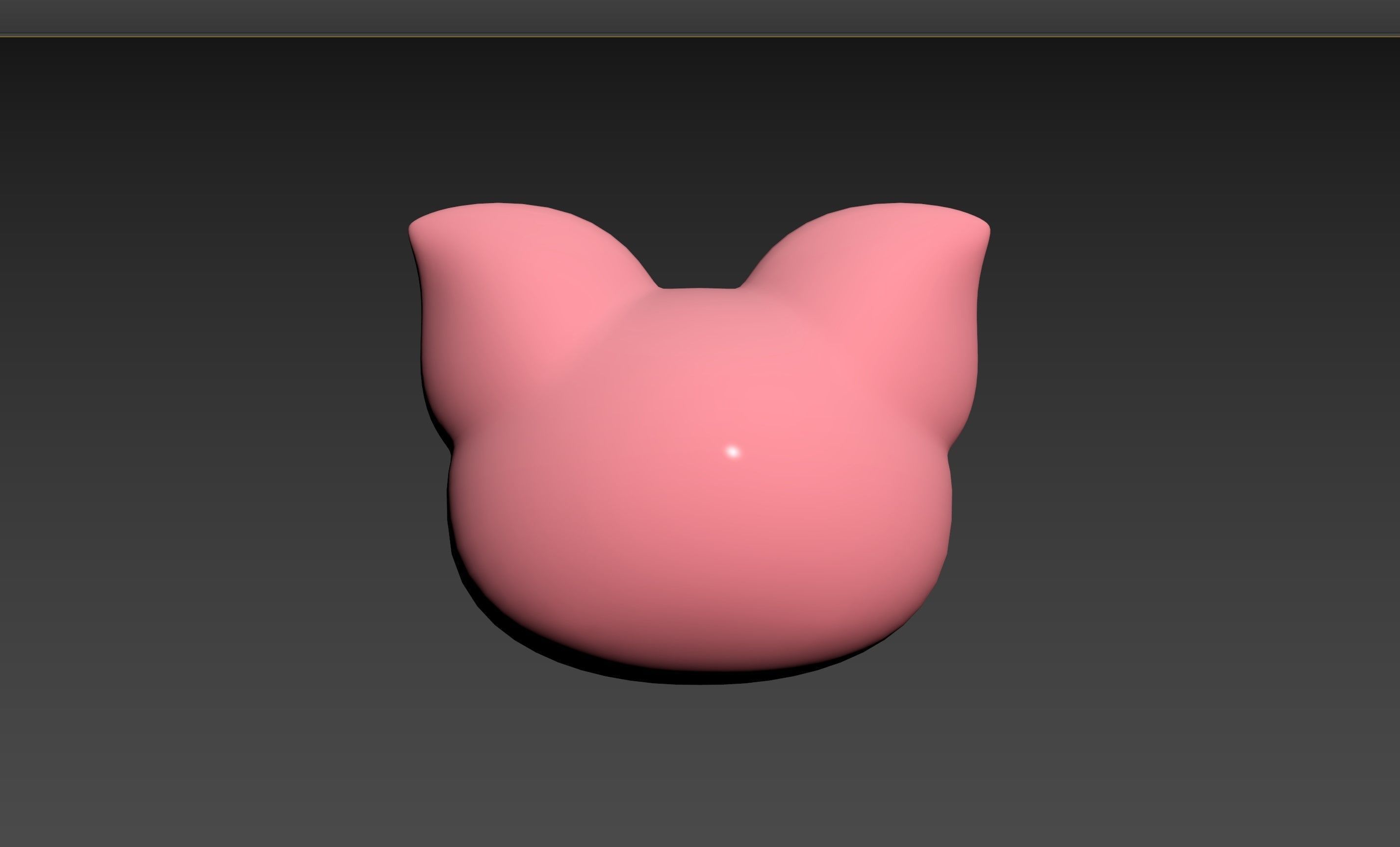 Prop147 Pig Head 3D model_19