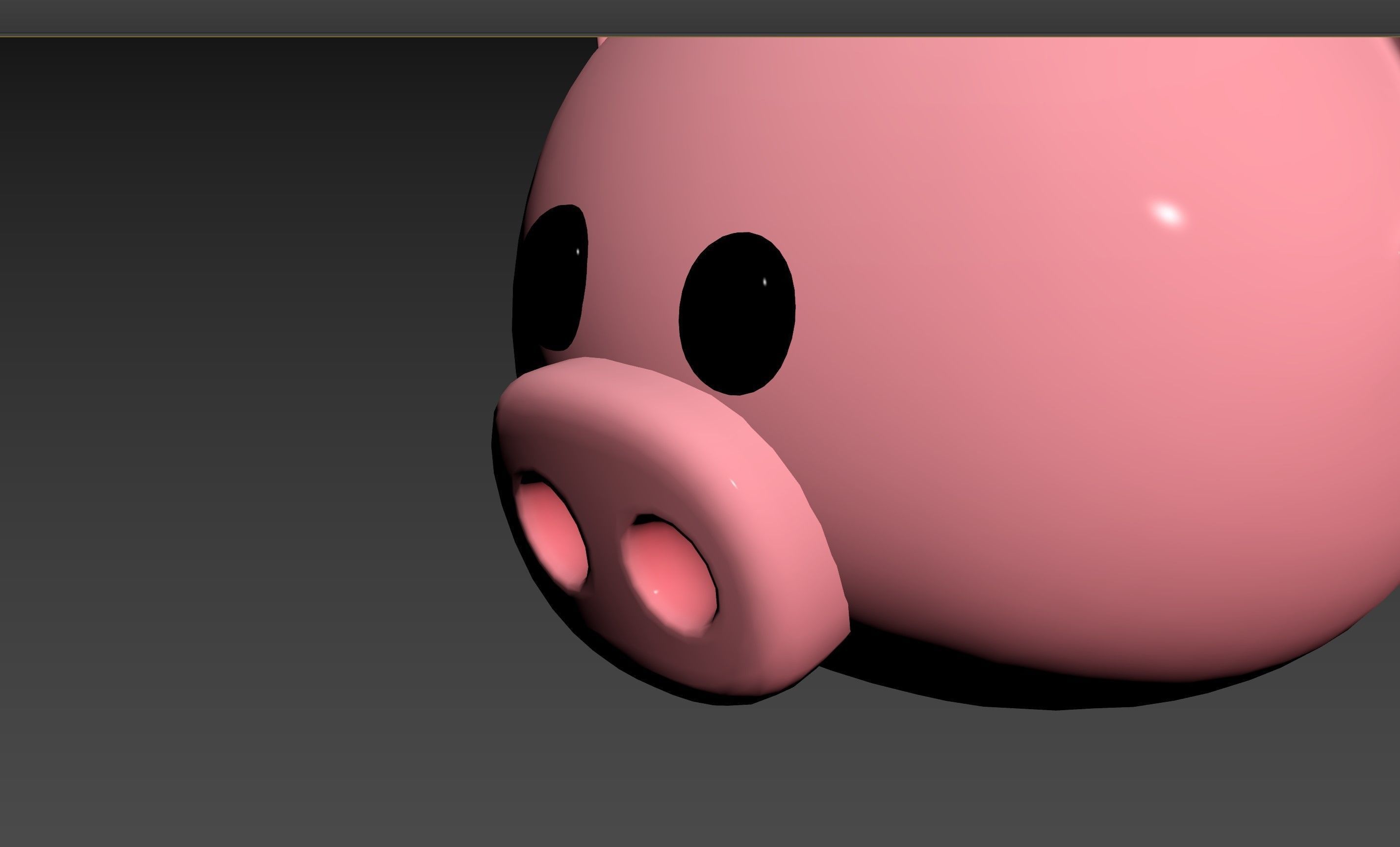 Prop147 Pig Head 3D model_24