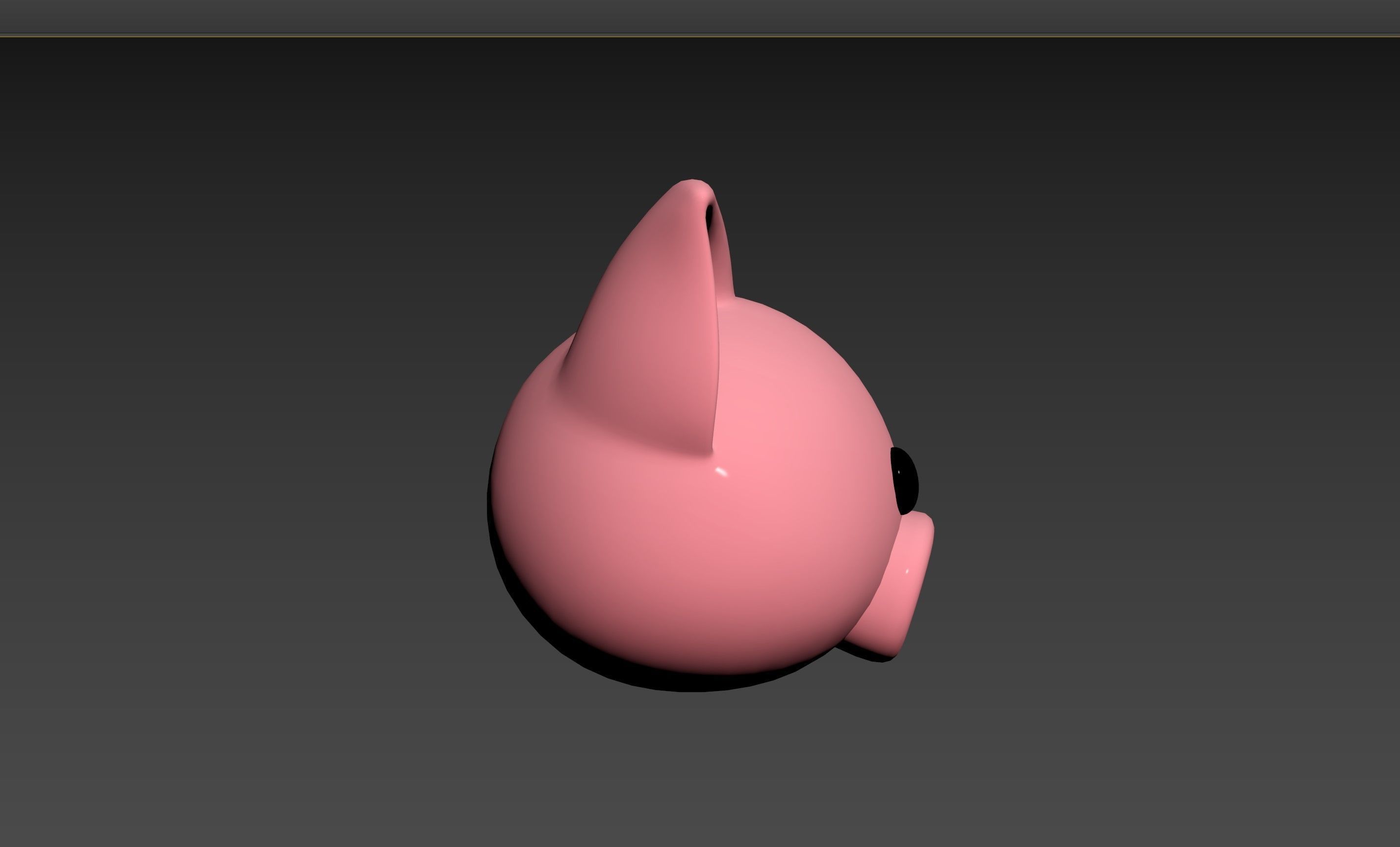 Prop147 Pig Head 3D model_16