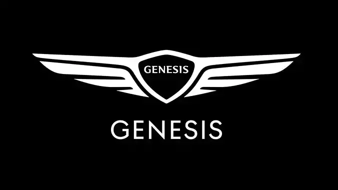 Genesis Logo  Free 3D model