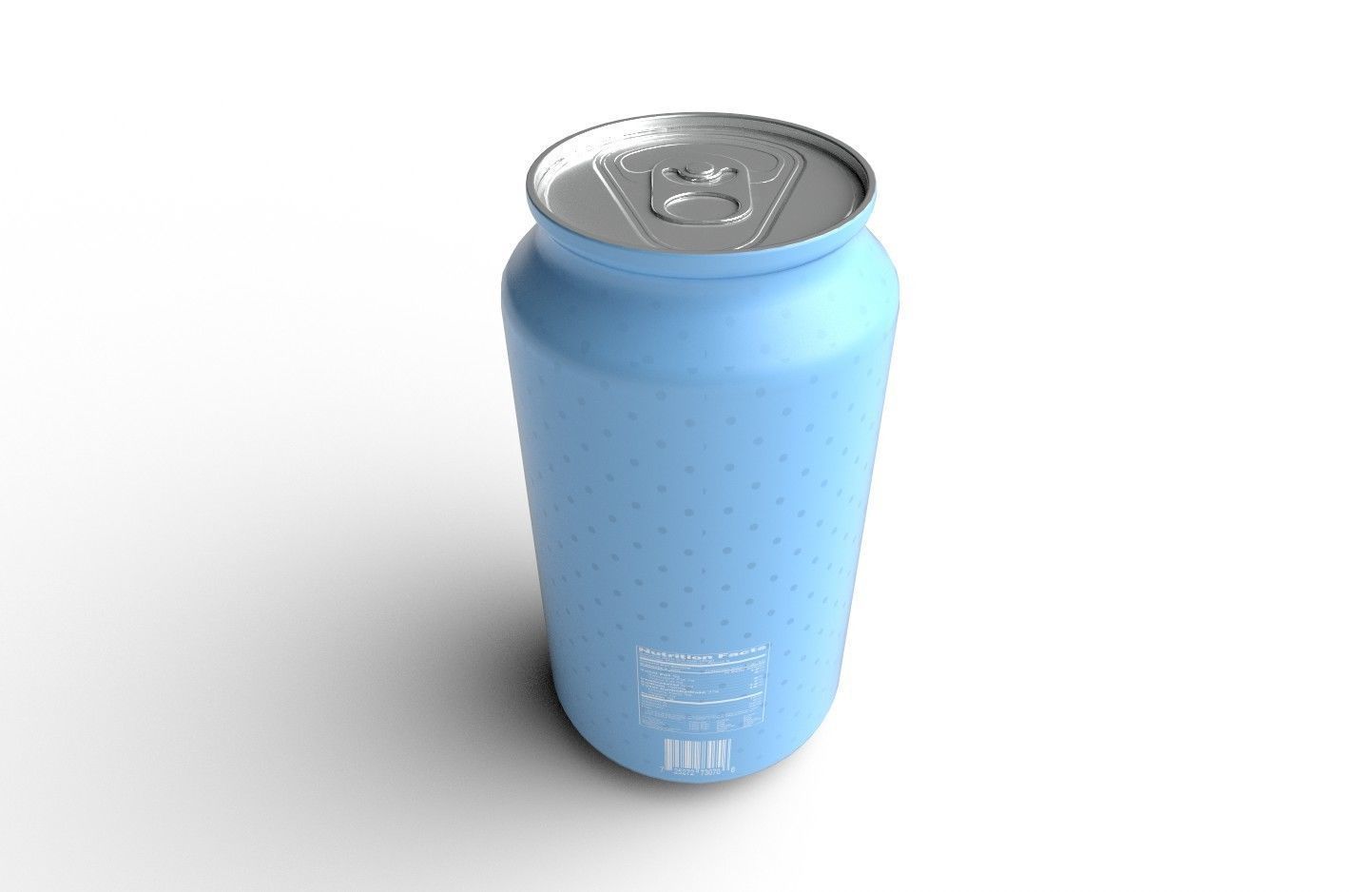 Drink Can Standart 355 ml Low-poly 3D model_27