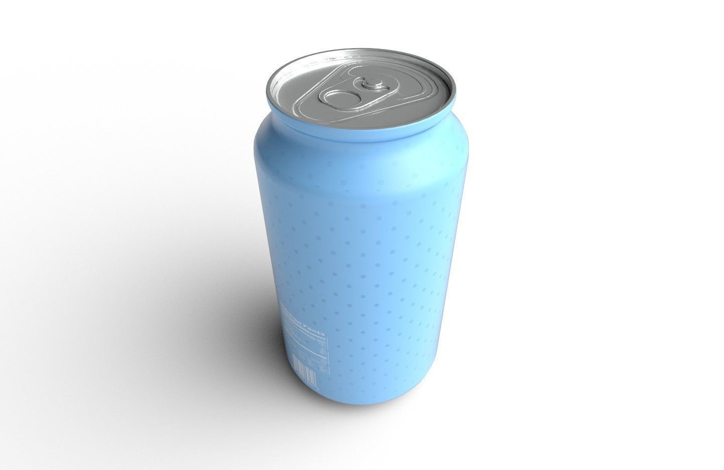 Drink Can Standart 355 ml Low-poly 3D model_9