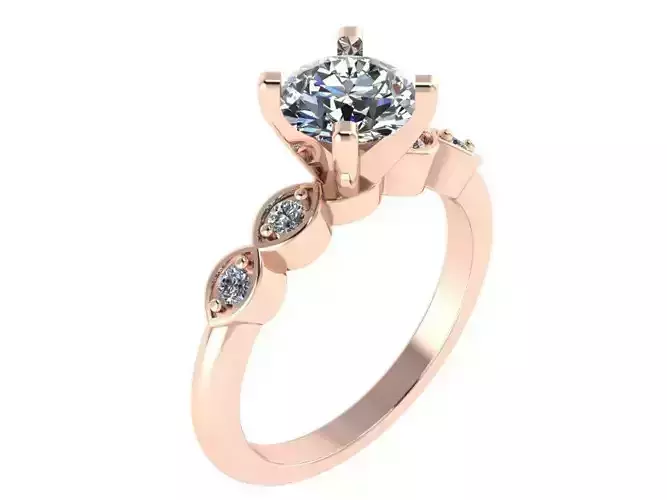 Peg Head Setting Ring 1537