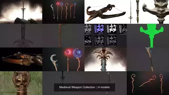 Medieval Weapon Collection  