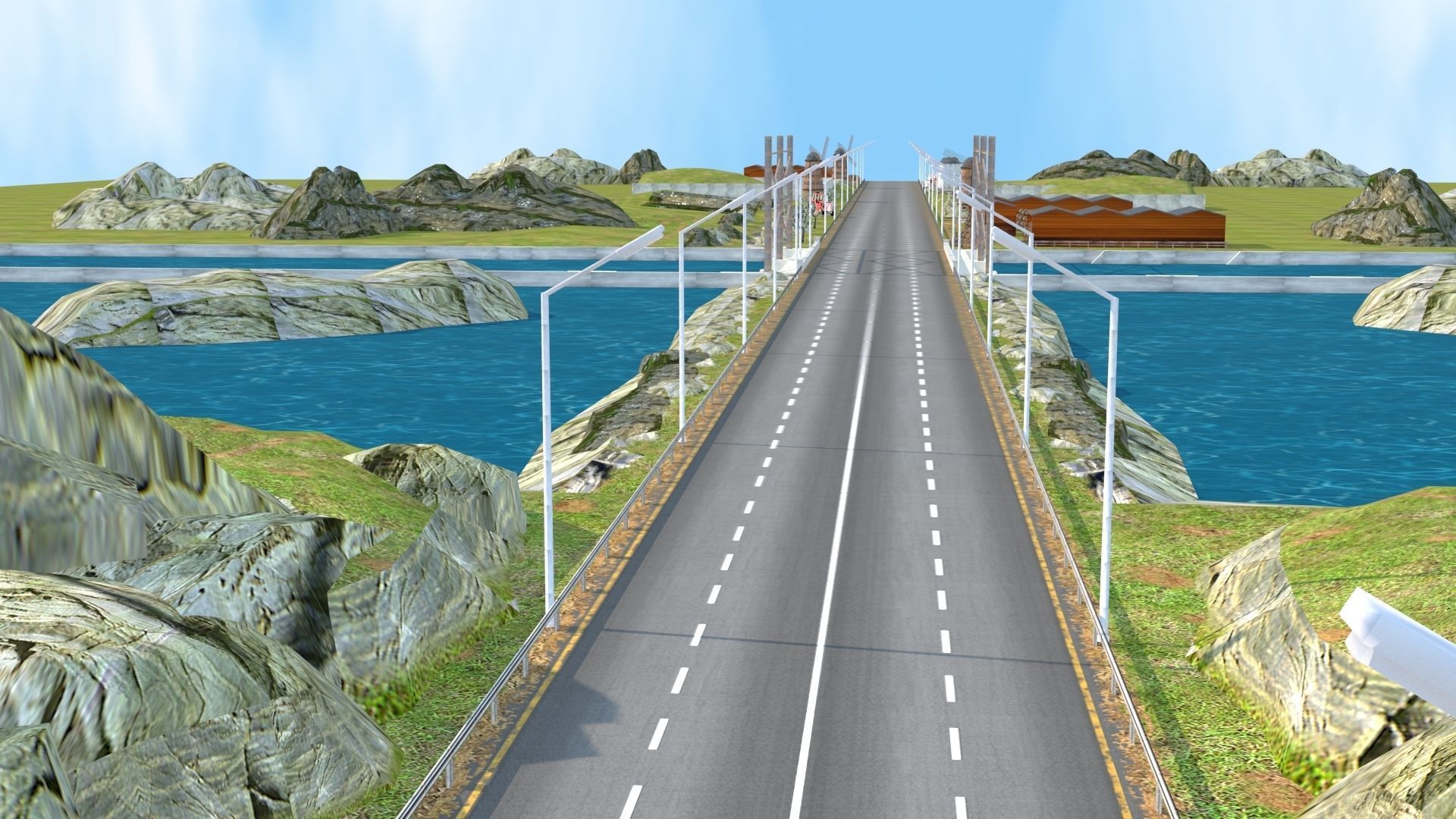 Dynamic Multi-Track Racing Kit 3D Model 2025 Low-poly 3D model_14