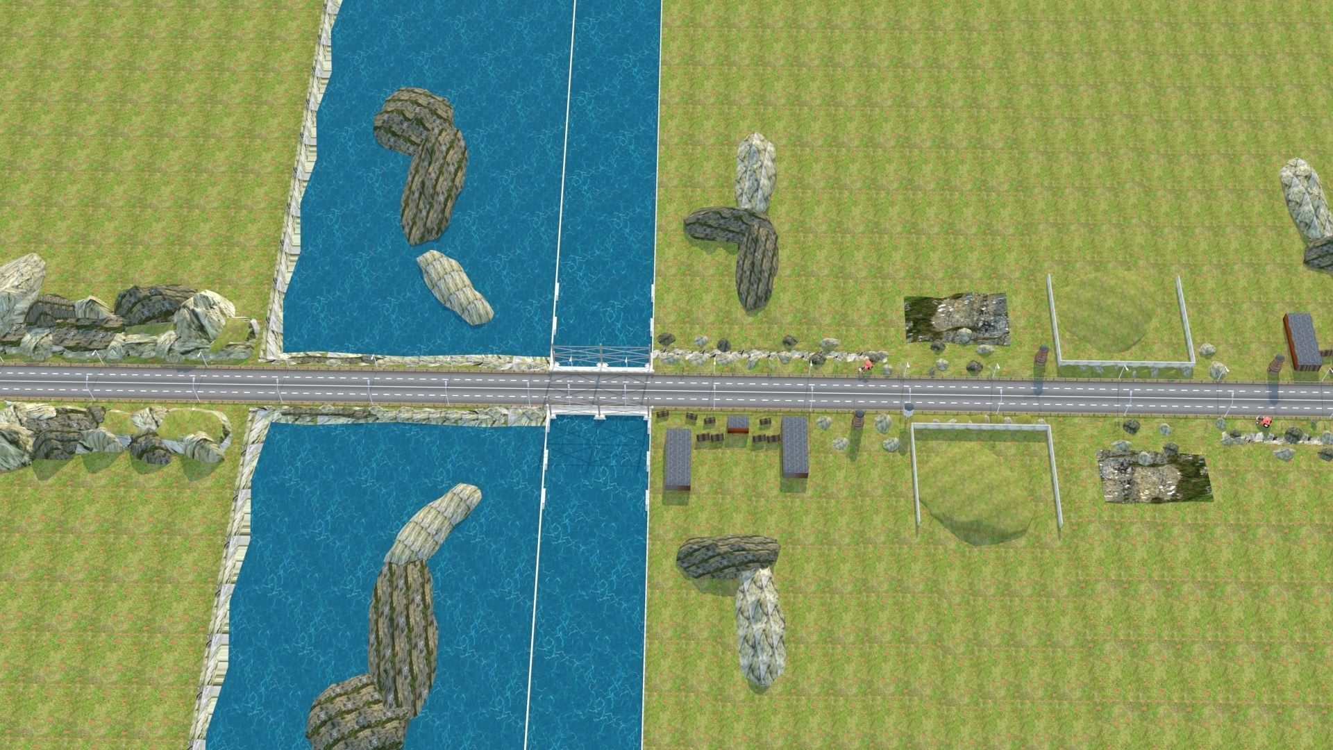 Dynamic Multi-Track Racing Kit 3D Model 2025 Low-poly 3D model_15