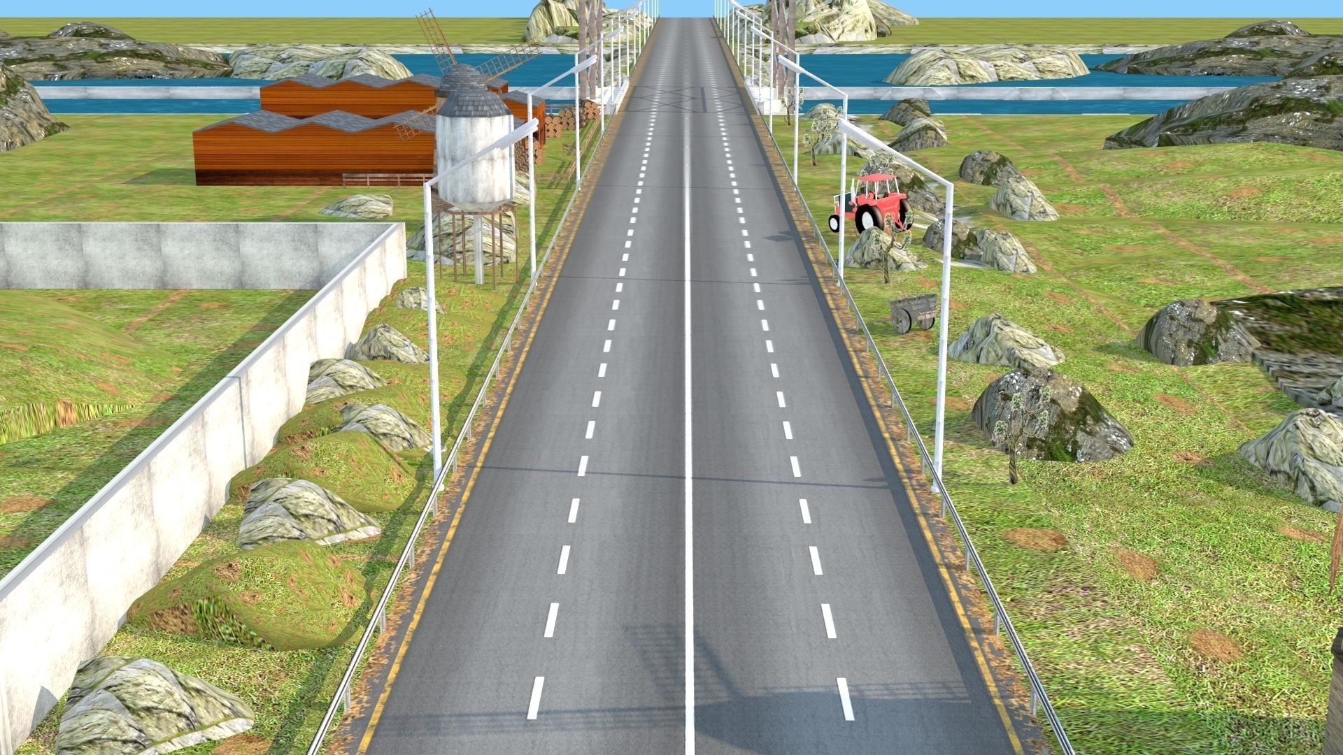 Dynamic Multi-Track Racing Kit 3D Model 2025 Low-poly 3D model_21