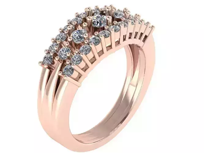 Round Diamond Band 1559