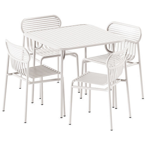 Week-end Garden Chair and Square Table by Petite Friture 3D model