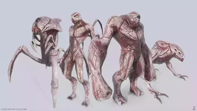 Alien creature collection