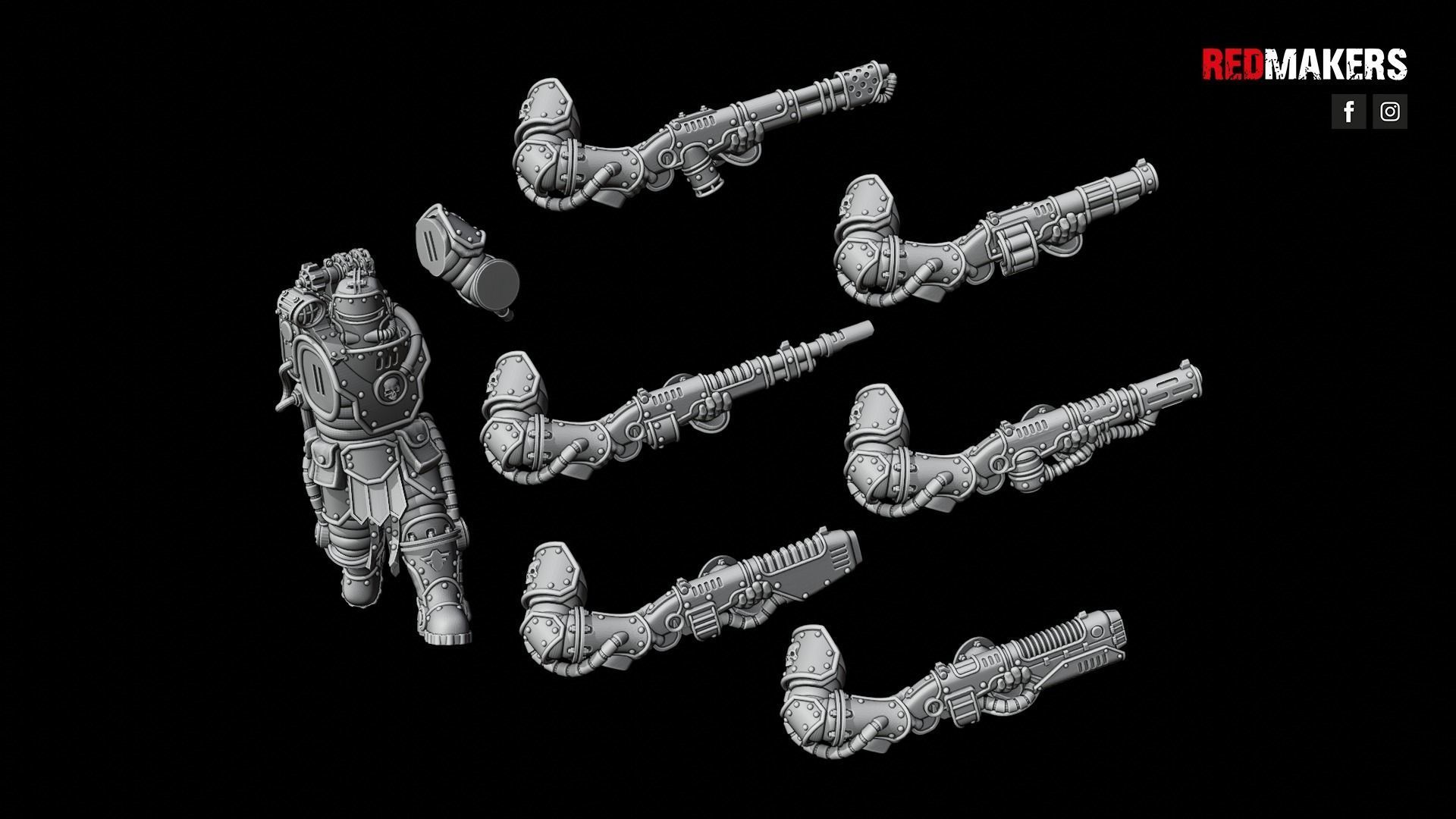 Solar Guard - Squad of the Imperial Force 3D print model_46