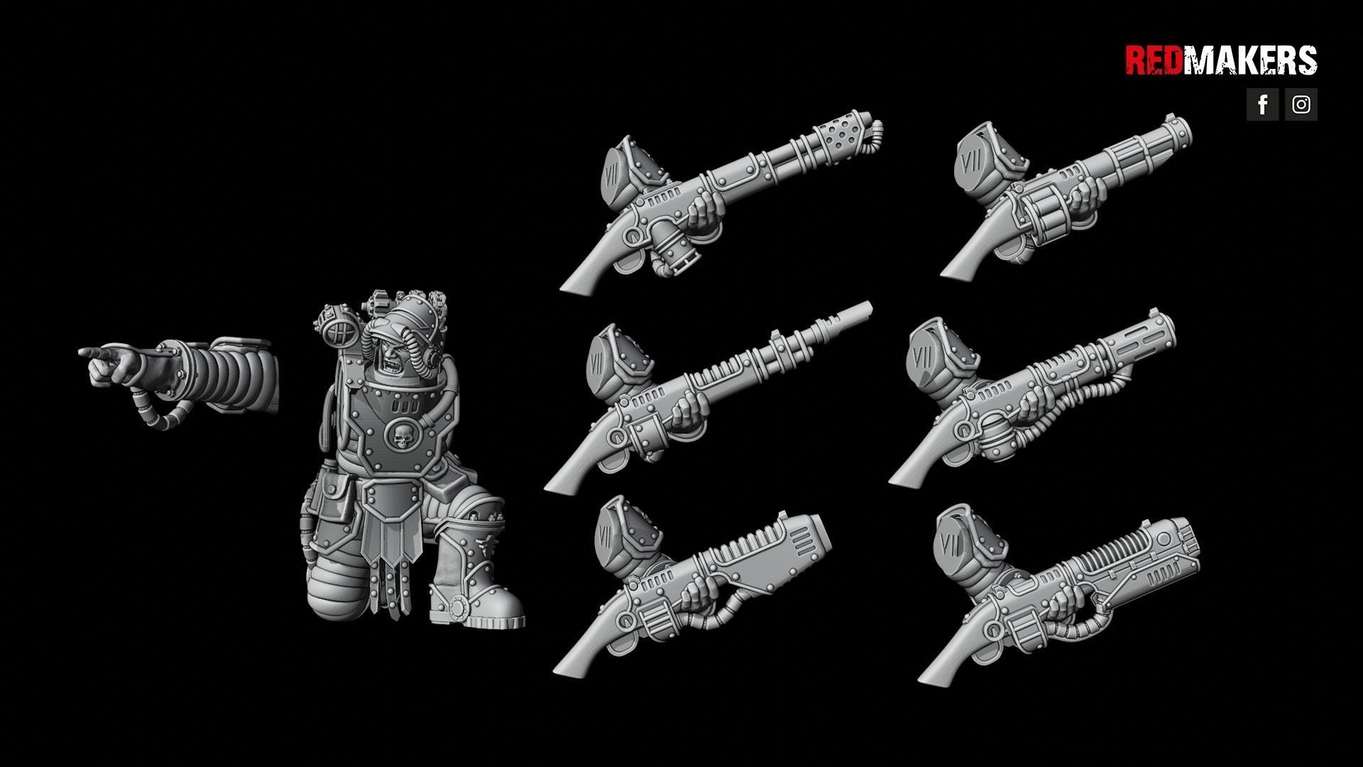 Solar Guard - Squad of the Imperial Force 3D print model_61