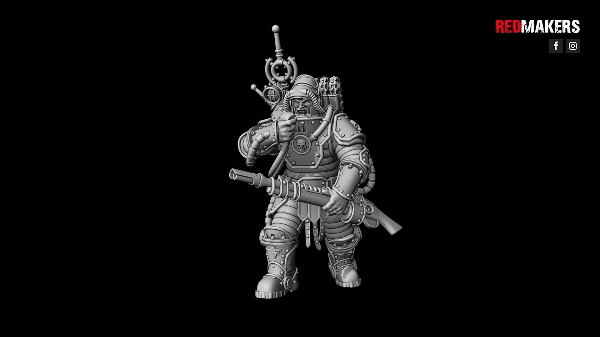 Solar Guard - Squad of the Imperial Force 3D print model_65