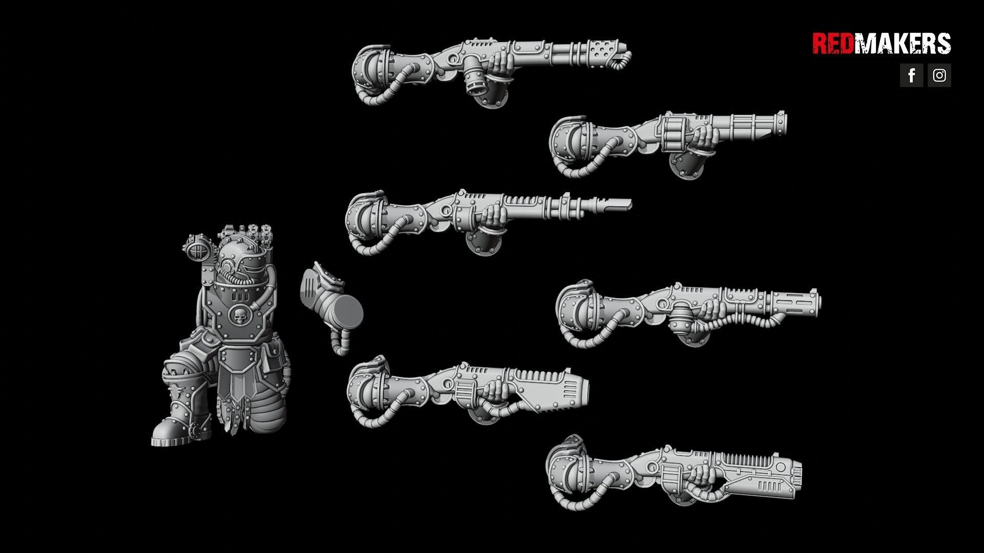 Solar Guard - Squad of the Imperial Force 3D print model_49