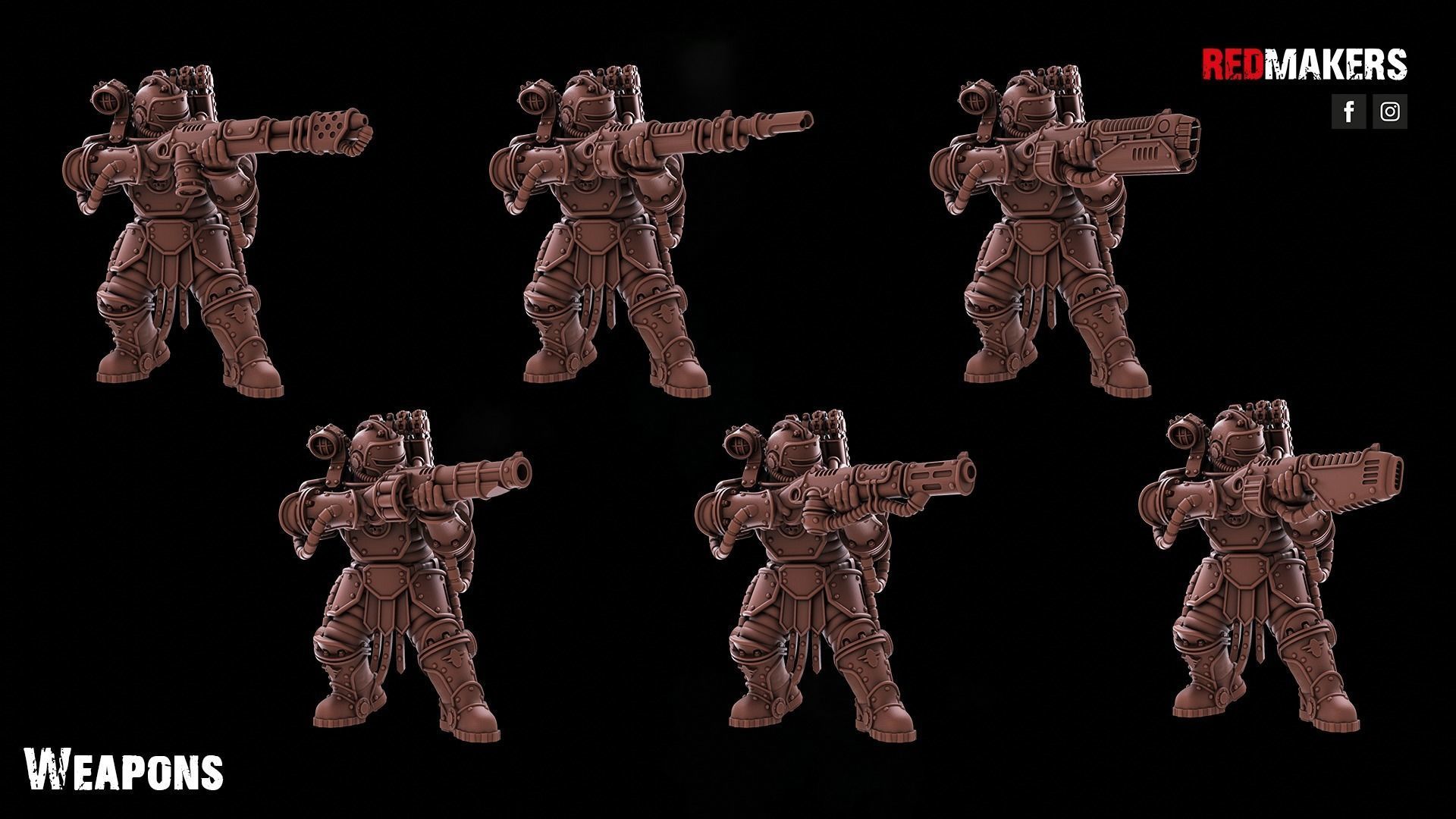 Solar Guard - Squad of the Imperial Force 3D print model_4