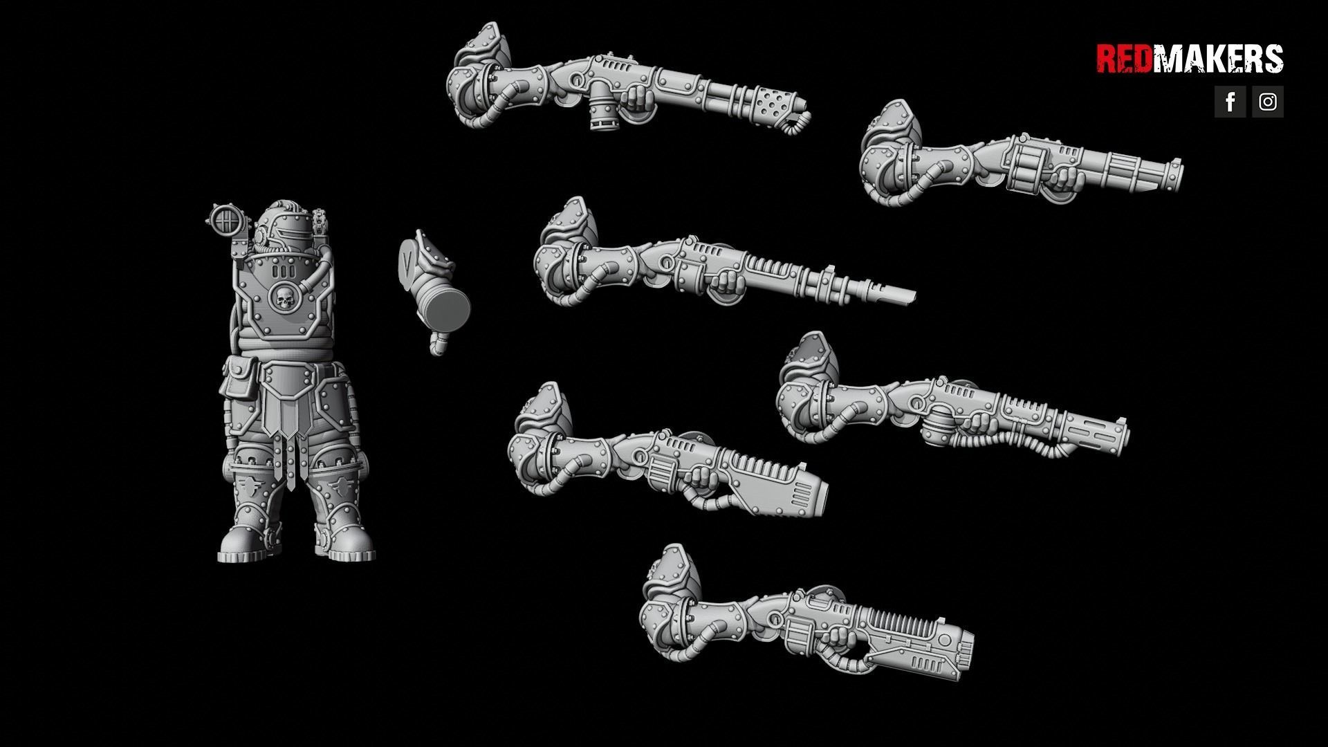 Solar Guard - Squad of the Imperial Force 3D print model_55