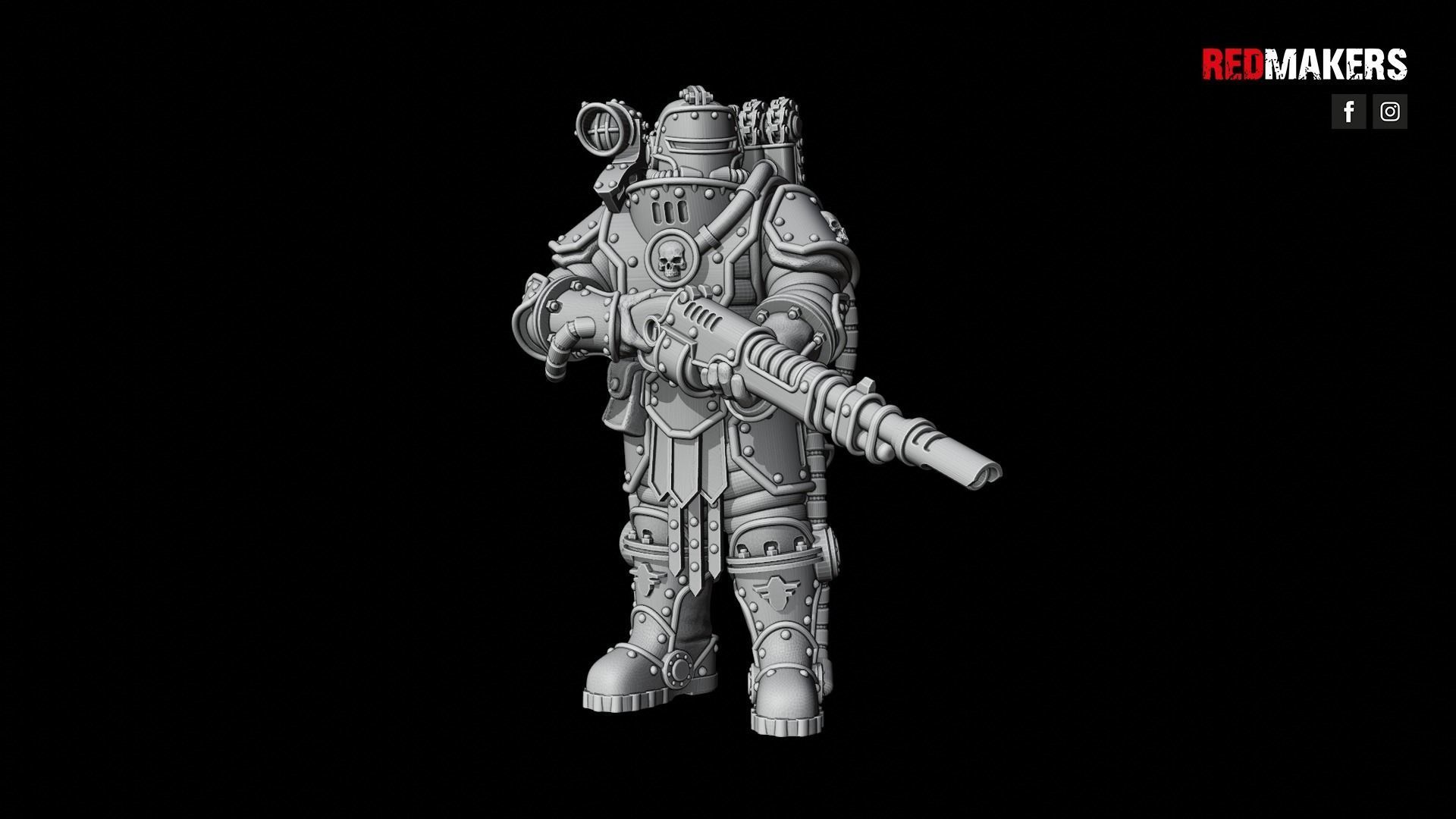 Solar Guard - Squad of the Imperial Force 3D print model_53