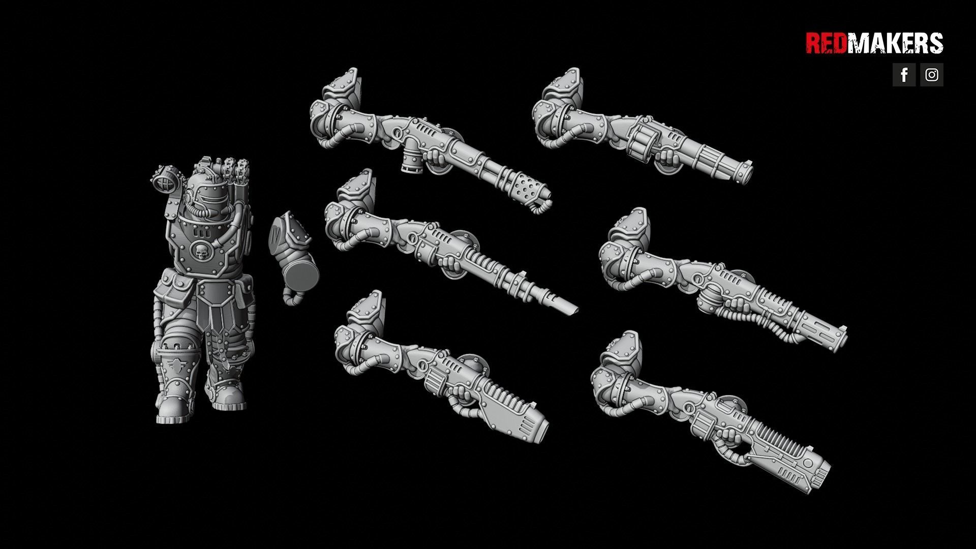 Solar Guard - Squad of the Imperial Force 3D print model_52