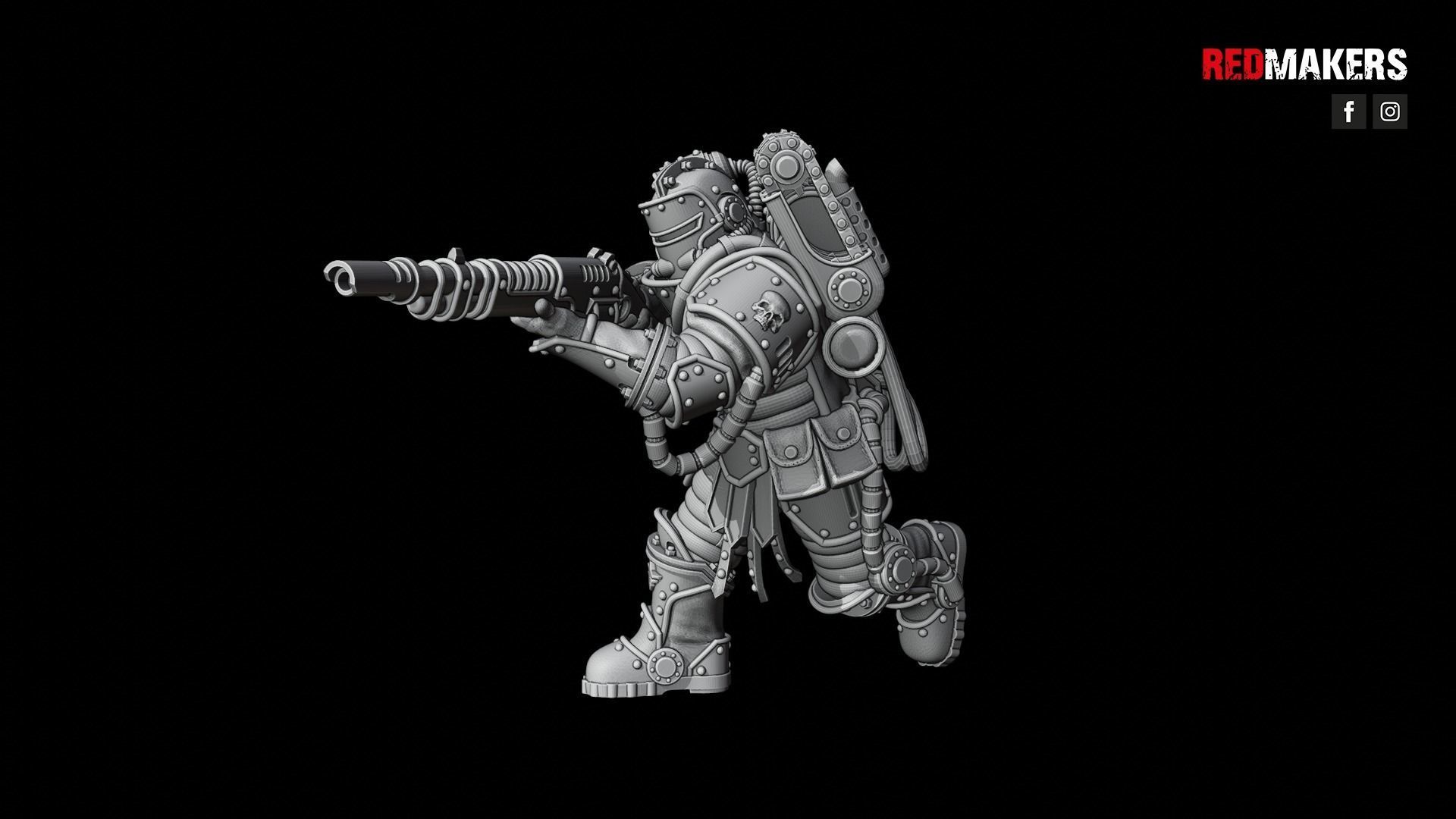 Solar Guard - Squad of the Imperial Force 3D print model_62