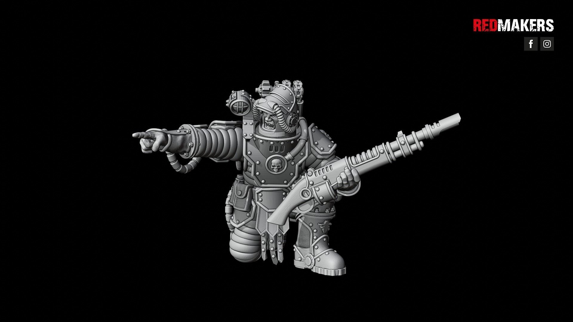 Solar Guard - Squad of the Imperial Force 3D print model_59