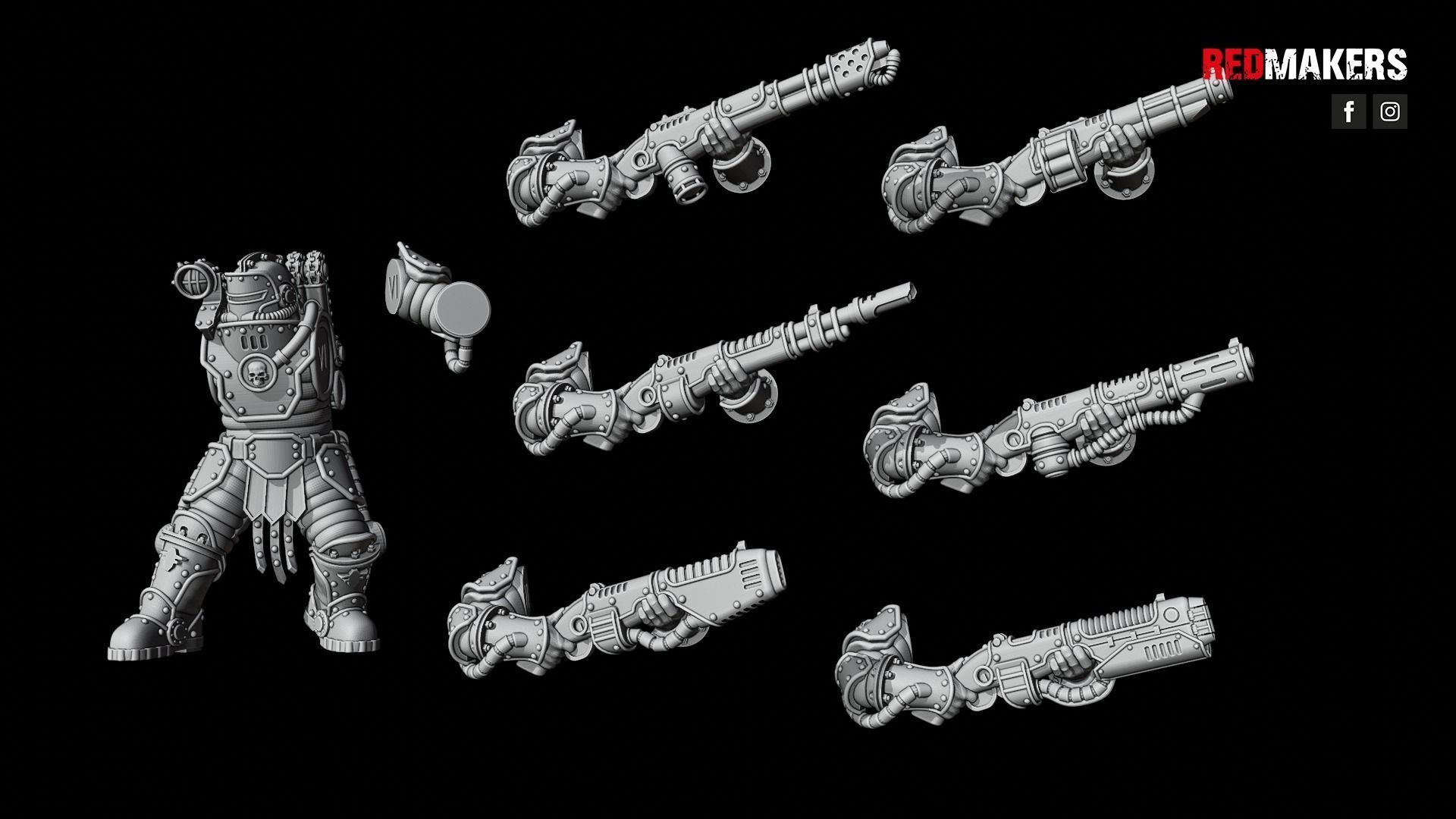 Solar Guard - Squad of the Imperial Force 3D print model_58