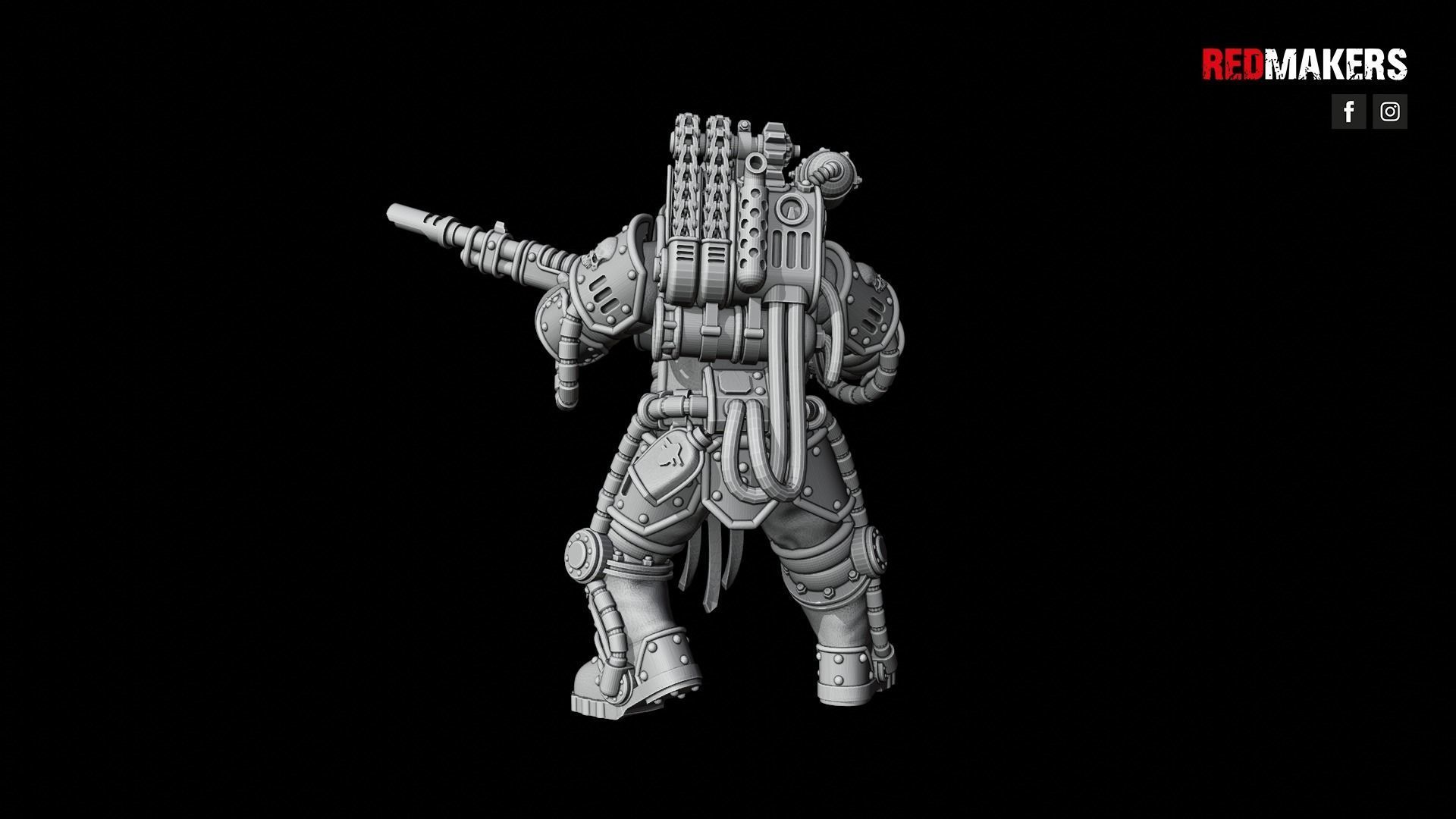 Solar Guard - Squad of the Imperial Force 3D print model_57