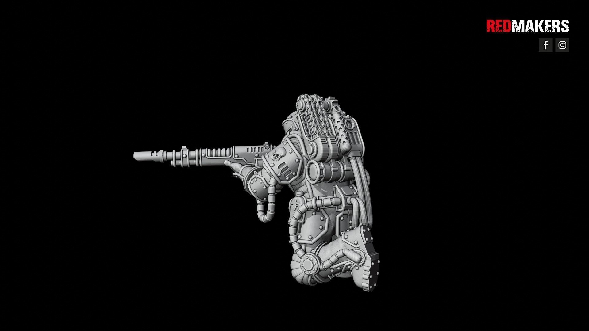 Solar Guard - Squad of the Imperial Force 3D print model_48