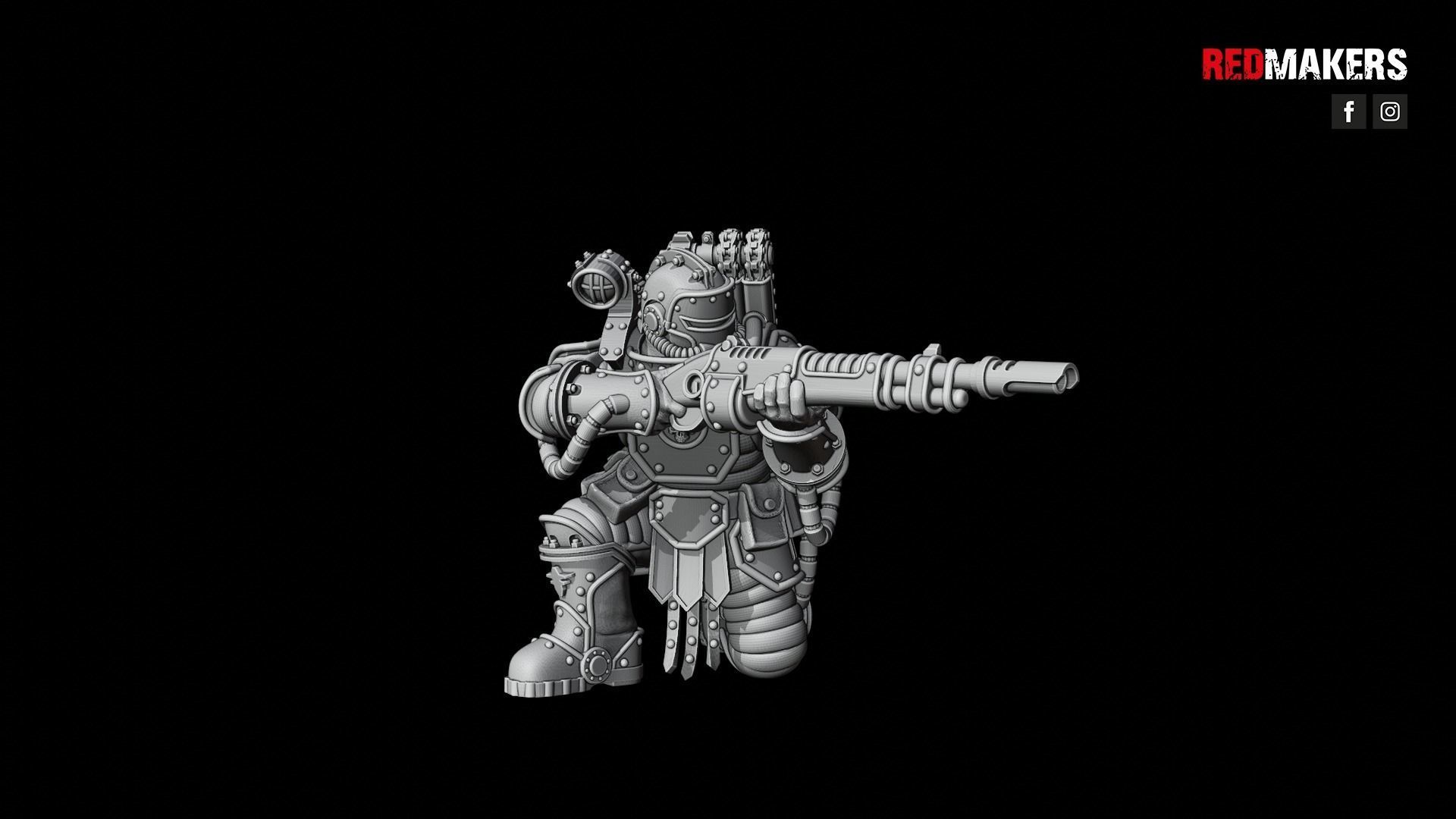 Solar Guard - Squad of the Imperial Force 3D print model_47