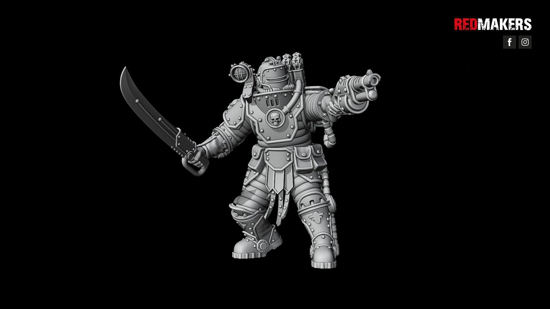 Solar Guard - Squad of the Imperial Force 3D print model_68