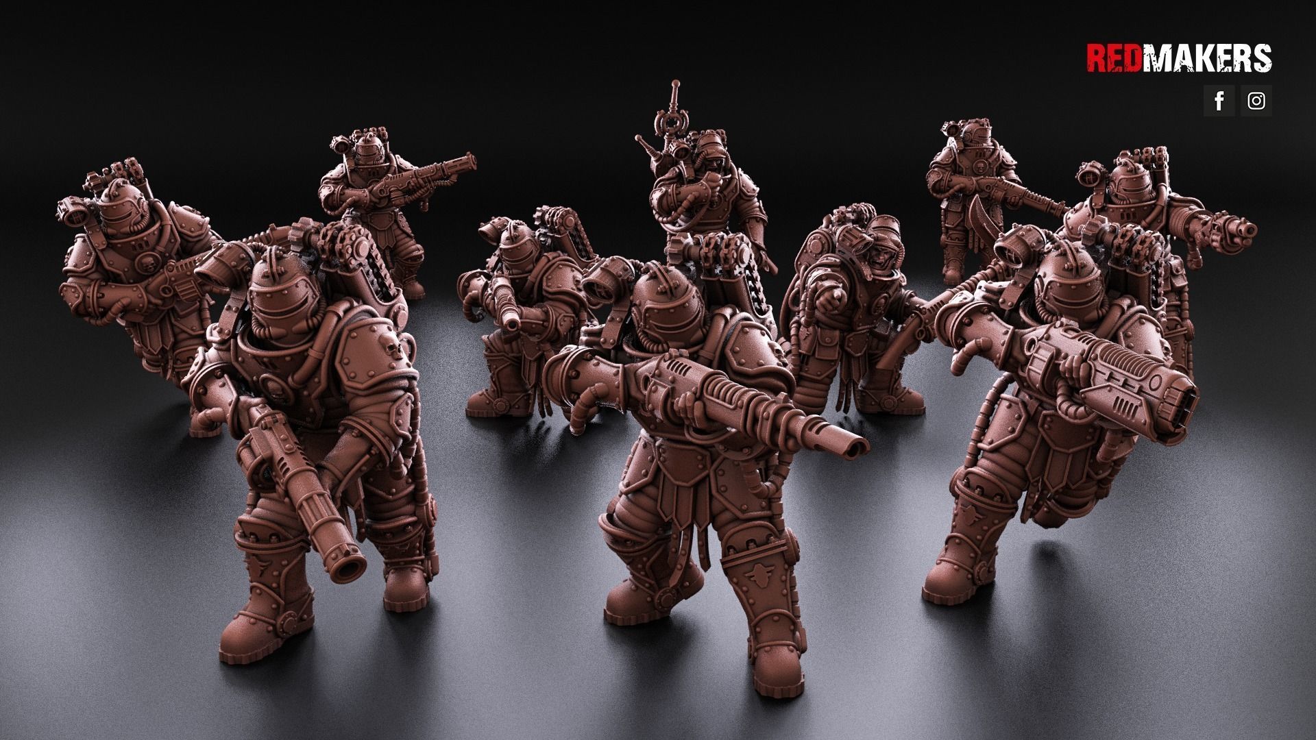 Solar Guard - Squad of the Imperial Force 3D print model_2