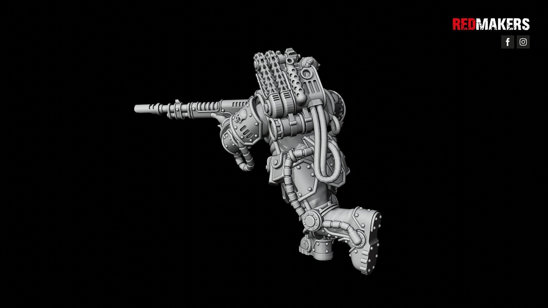 Solar Guard - Squad of the Imperial Force 3D print model_63