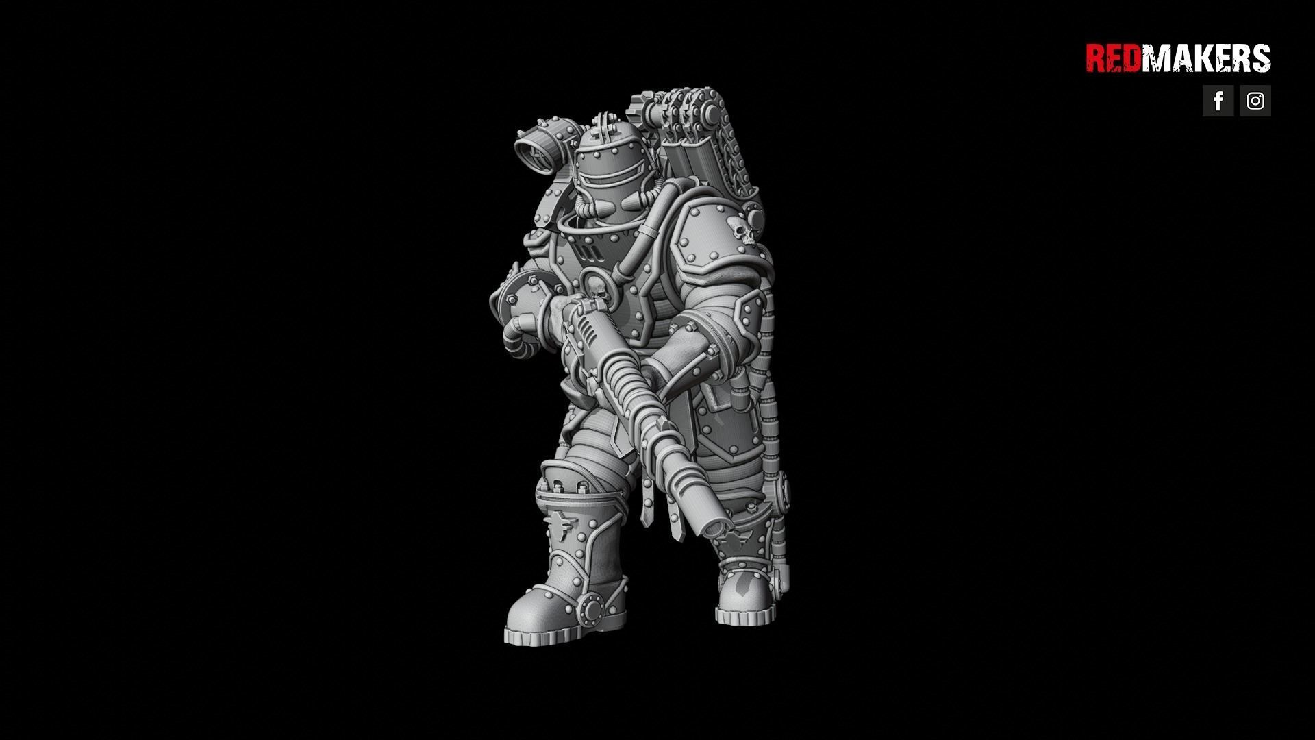 Solar Guard - Squad of the Imperial Force 3D print model_50