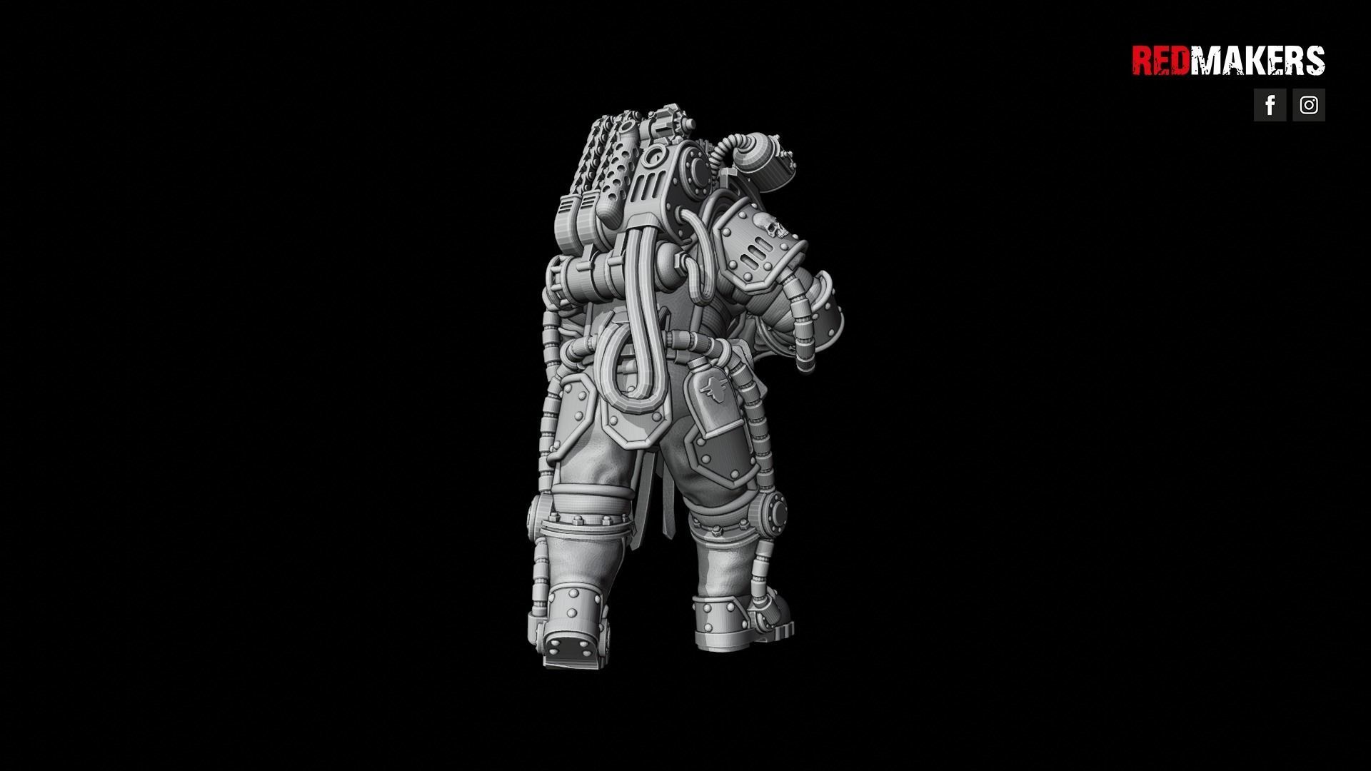 Solar Guard - Squad of the Imperial Force 3D print model_51