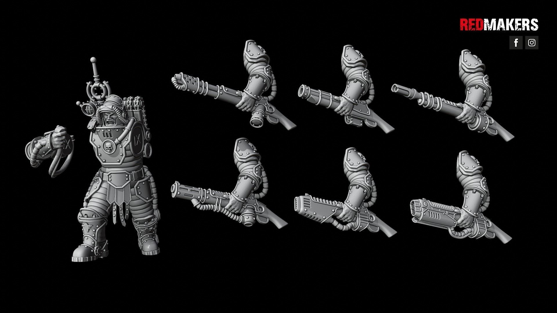 Solar Guard - Squad of the Imperial Force 3D print model_67