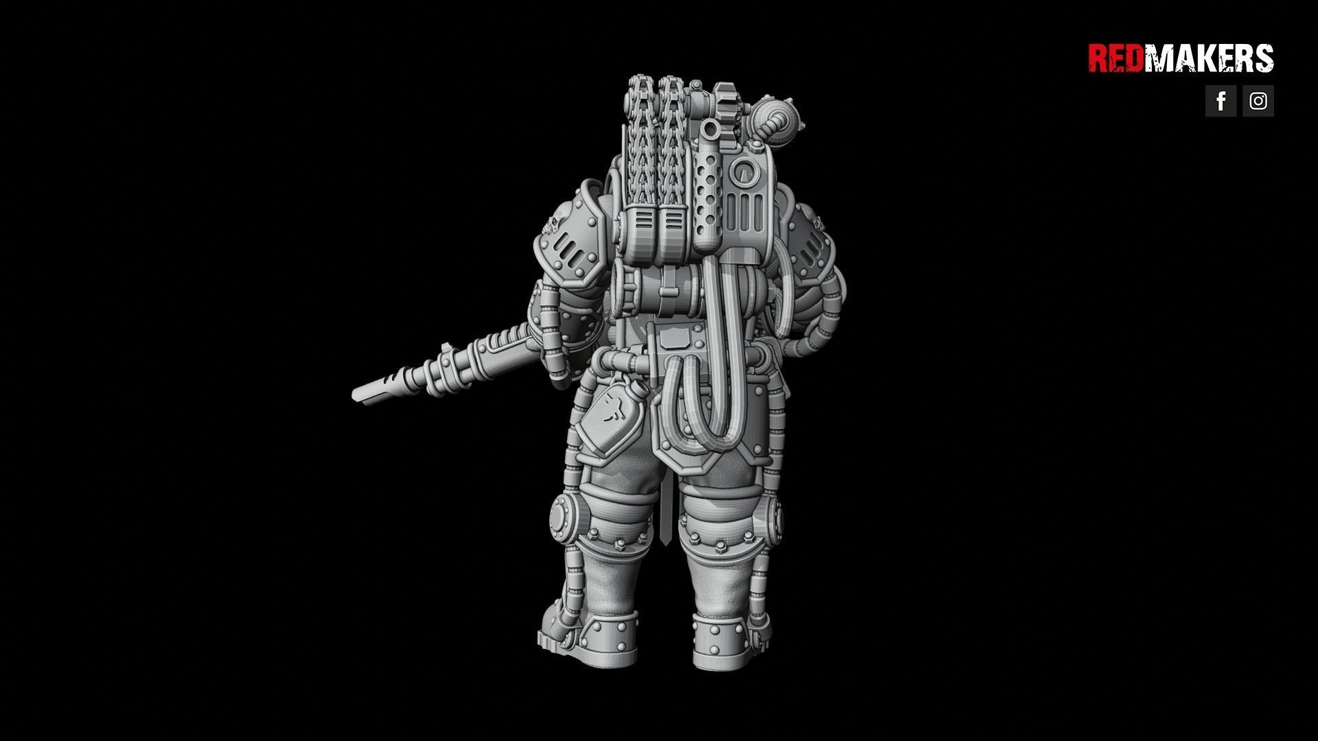 Solar Guard - Squad of the Imperial Force 3D print model_54