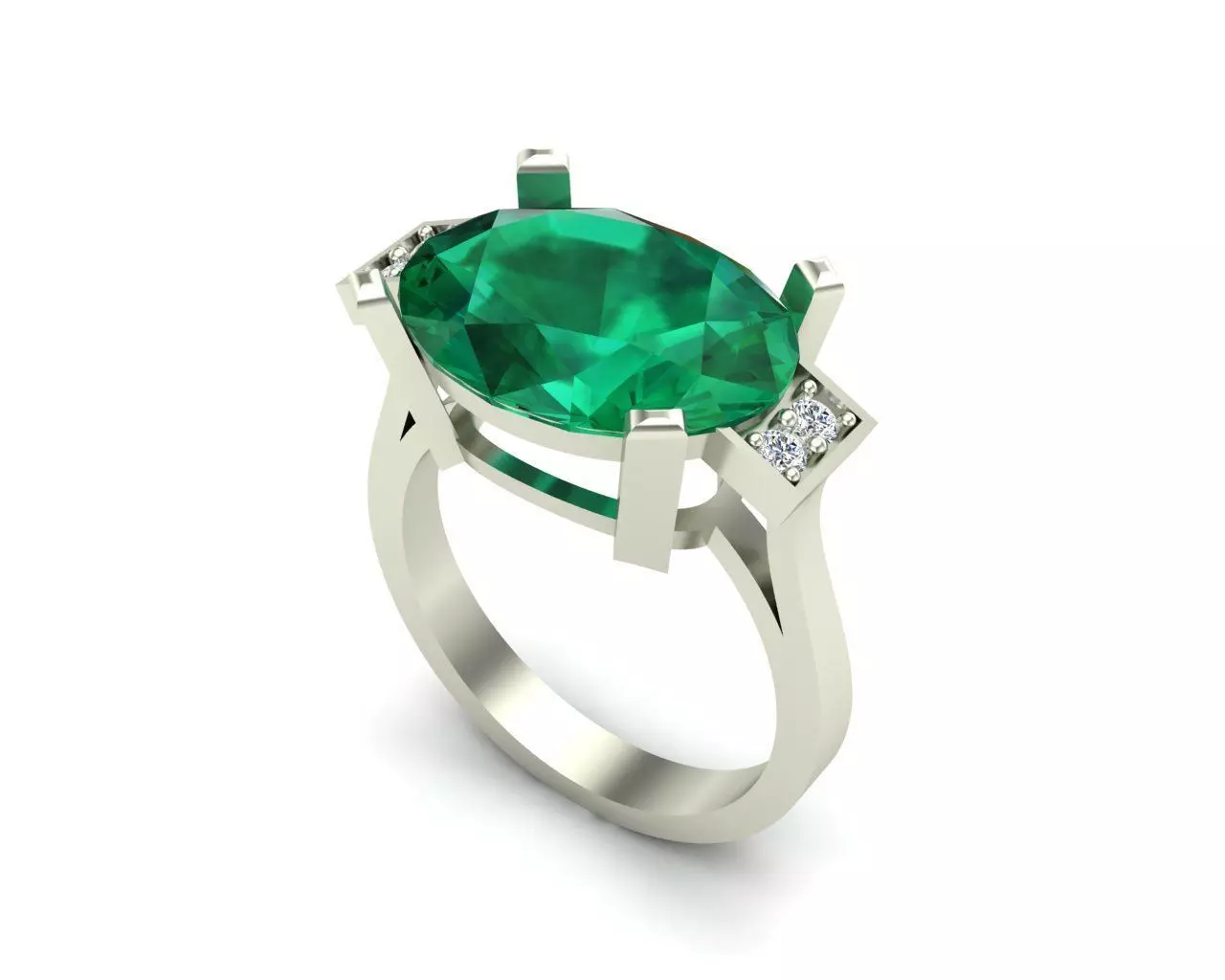 Jewelry ring 410 3D print model