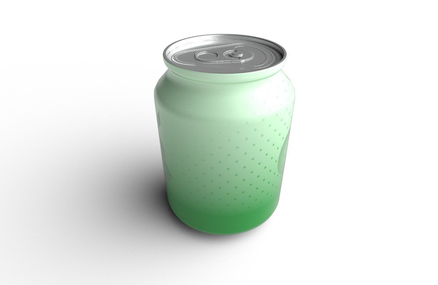 Drink Can Stubby 250 ml Low-poly 3D model_6