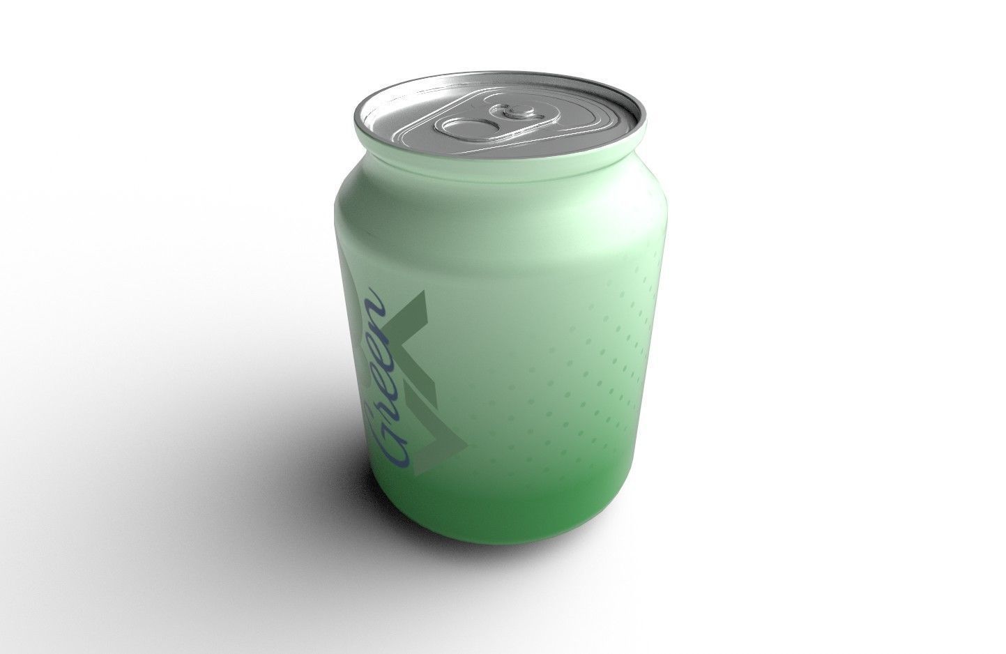 Drink Can Stubby 250 ml Low-poly 3D model_5