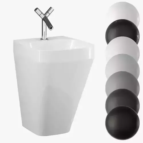 simas baden baden bb 13 washbasin 3D model