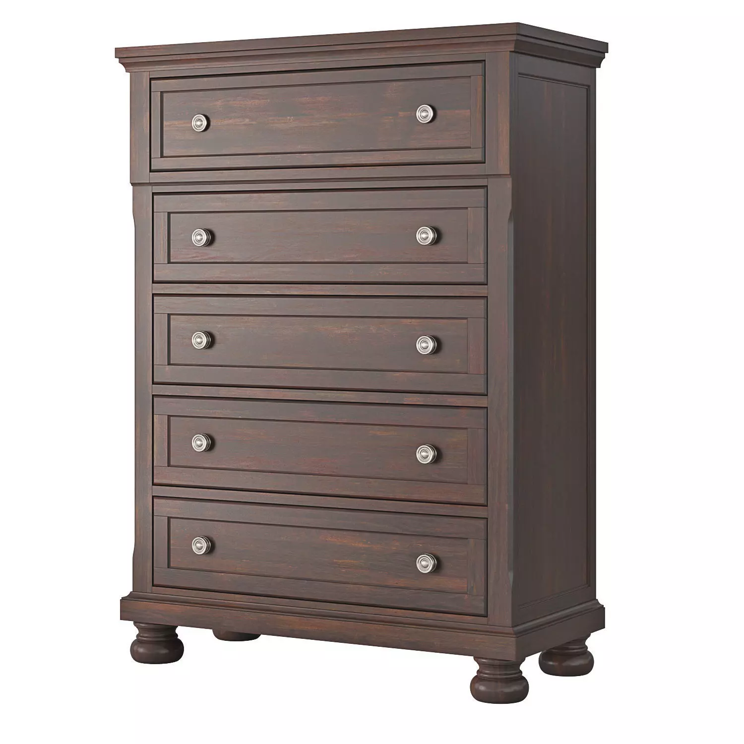Gallery Furniture Pudding Chest Low-poly 3D model