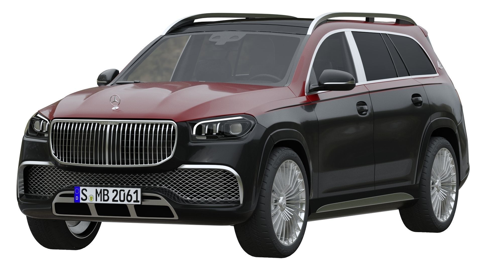 Mercedes-Maybach GLS 600 4MATIC 3D model_2